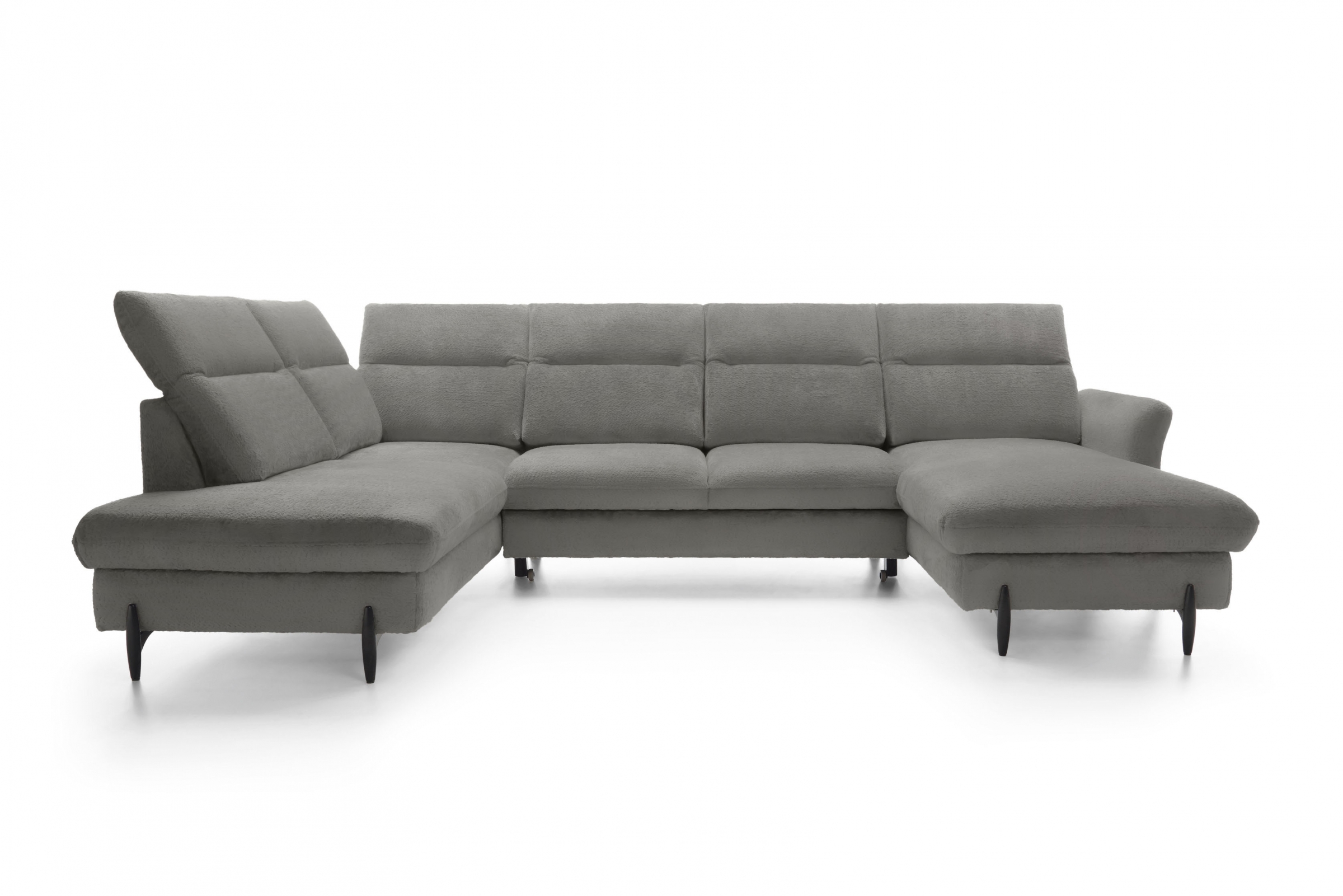 Rohová sedacia súprava ľavá rozkladacia Sienna I - grafit / žinylka / Bellini 2 Rohová sedacia súprava Ľavá strana s funkciou spania Sienna I - grafit / šenil / Bellini 2