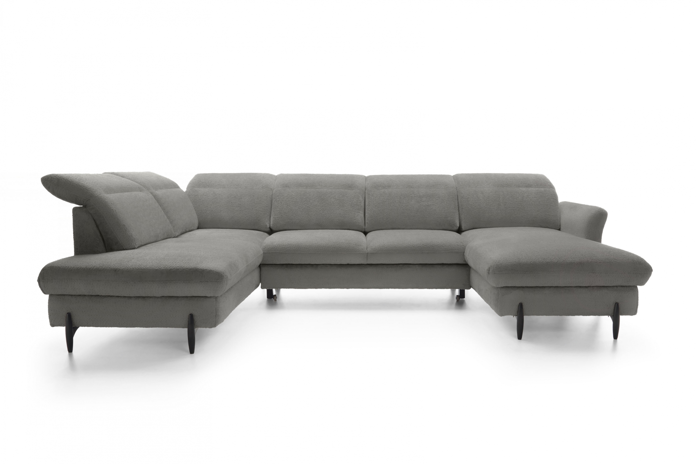 Rohová sedacia súprava ľavá rozkladacia Sienna I - grafit / žinylka / Bellini 2 Rohová sedacia súprava Ľavá strana s funkciou spania Sienna I - grafit / šenil / Bellini 2