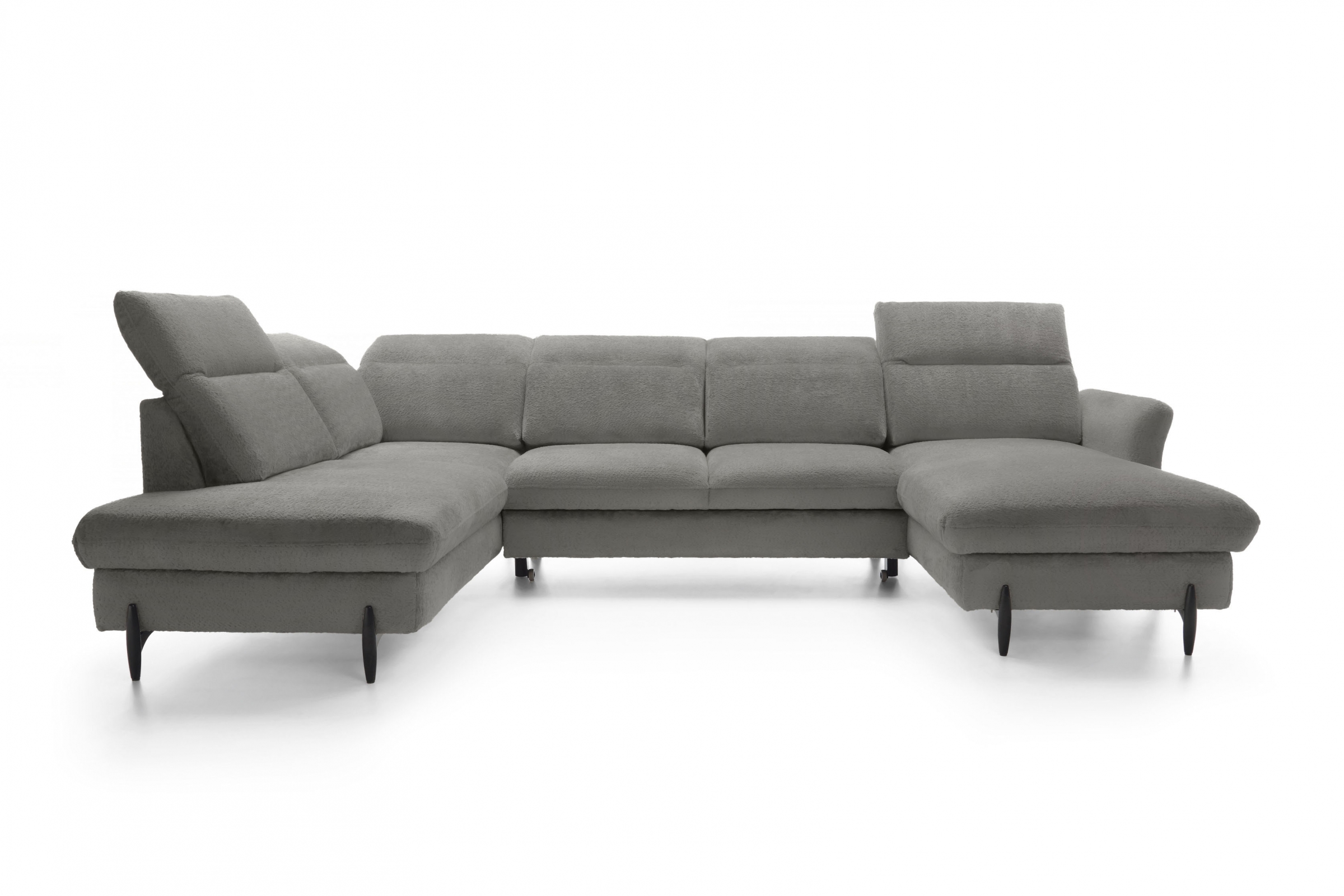 Rohová sedacia súprava ľavá rozkladacia Sienna I - grafit / žinylka / Bellini 2 Rohová sedacia súprava Ľavá strana s funkciou spania Sienna I - grafit / šenil / Bellini 2