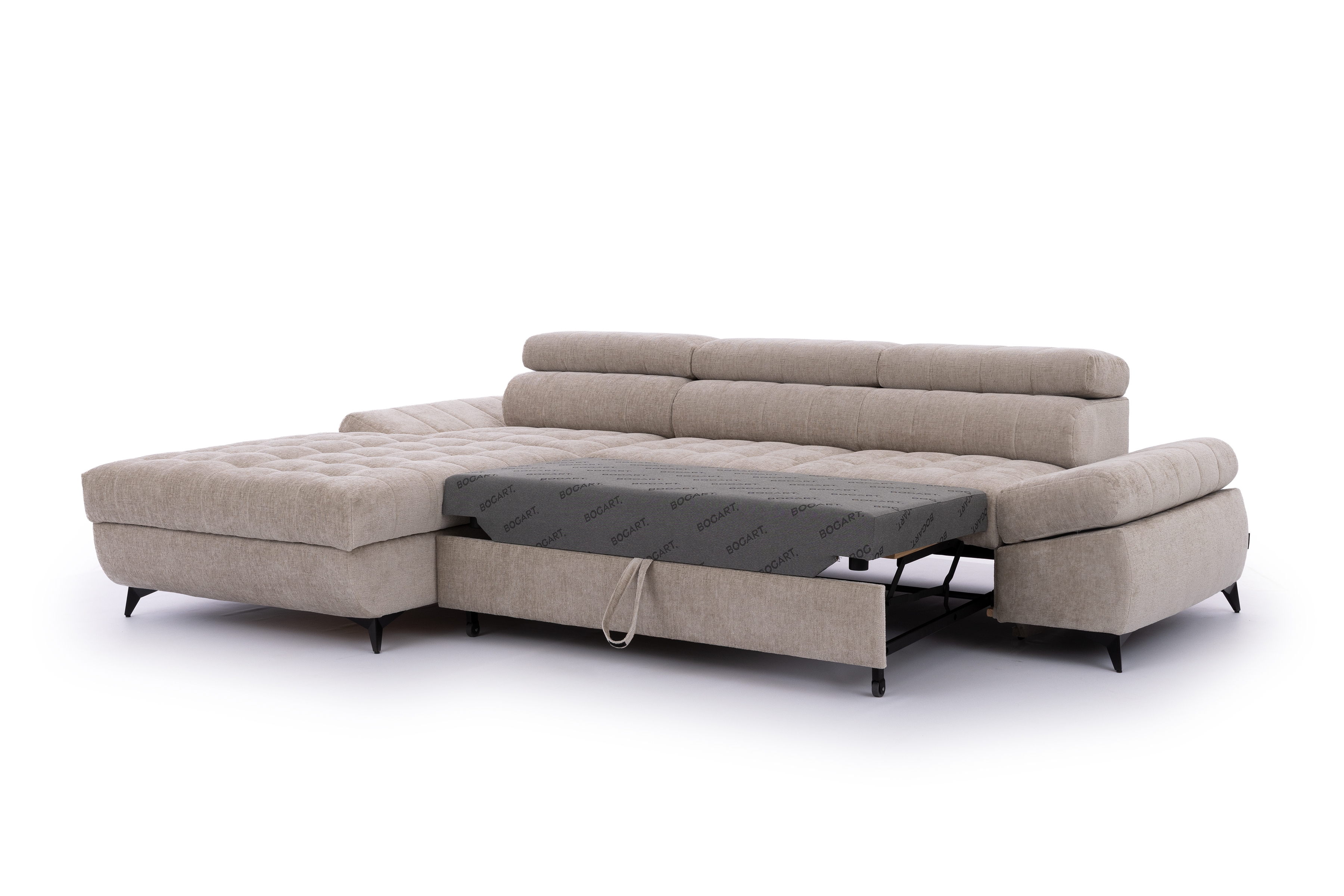 Rohová sedacia súprava Valoris Mini ľavá s funkciou spania - béžový šenil Perfect Harmony 07 Rohová sedacia súprava Ľavá strana s funkciou spánku Valoris Mini - béžový šenil Perfect harmony 07