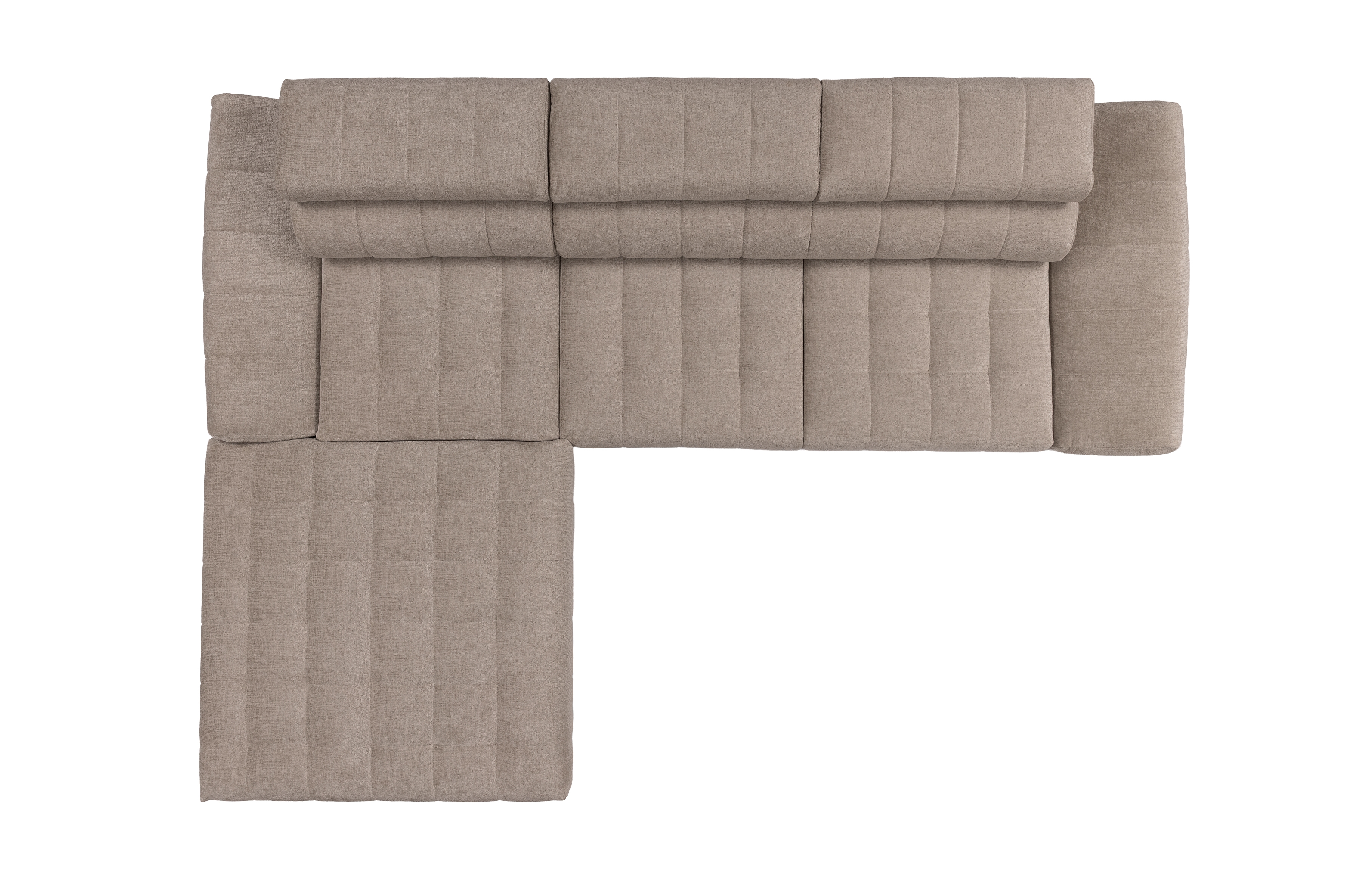 Rohová sedacia súprava Valoris Mini ľavá s funkciou spania - béžový šenil Perfect Harmony 07 Rohová sedacia súprava Ľavá strana s funkciou spánku Valoris Mini - béžový šenil Perfect harmony 07