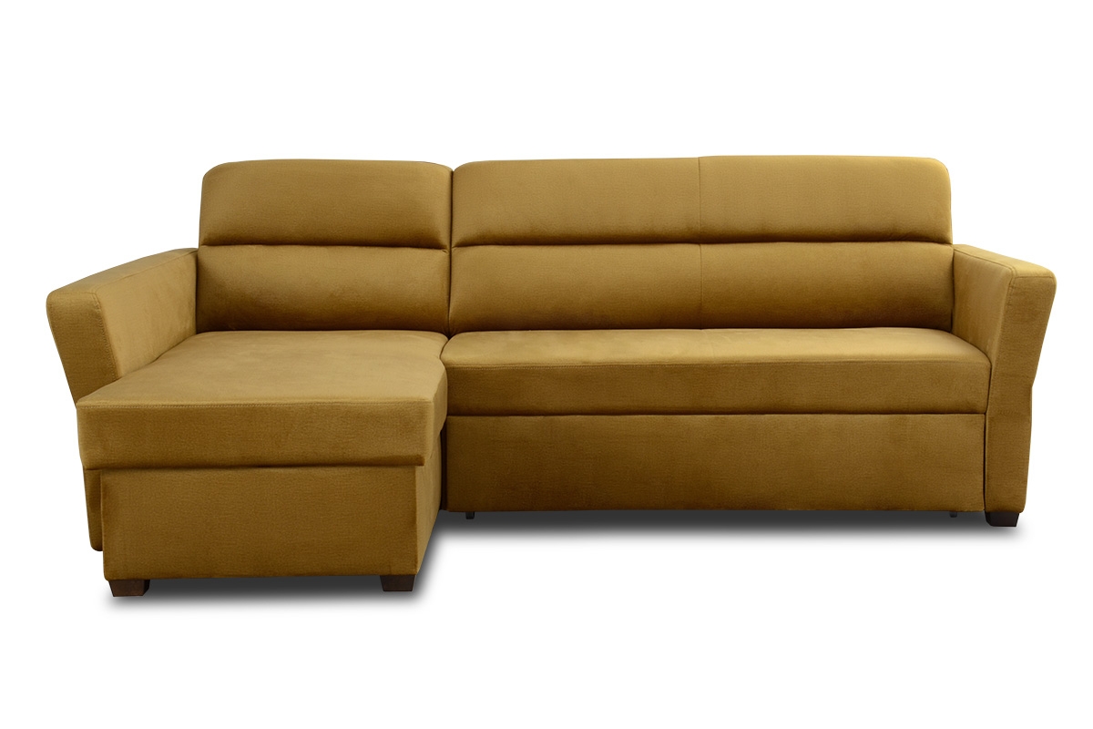 Rohová sedacia súprava Livia horčicová Rohová sedacia súprava