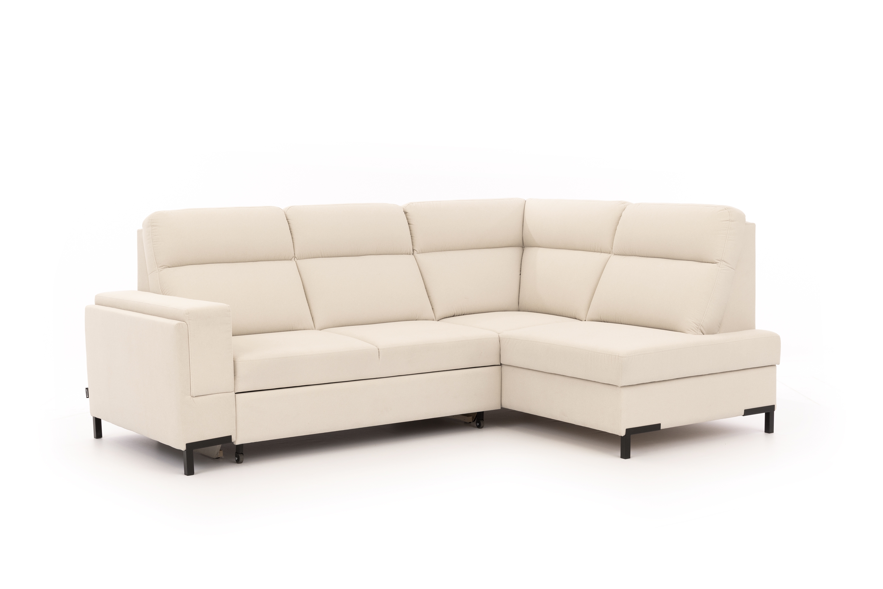 Rohová sedacia súprava Loario L pravá so širokým, vyrezaným bokom Rohová sedacia súprava Loario L pravá strana z szerokim, wcietym bokiem