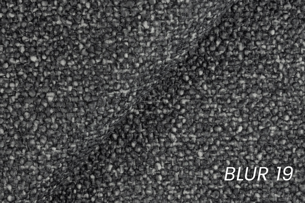 Rohová rozkladacia sedačka Lotulis L II pravá – tmavosivá hydrofóbna pletenina Blur 19 Rohová sedacia súprava Lotulis L s funkciou spánku pravá strana - ciemno šedá dzianina hydrofobowa Blur 19