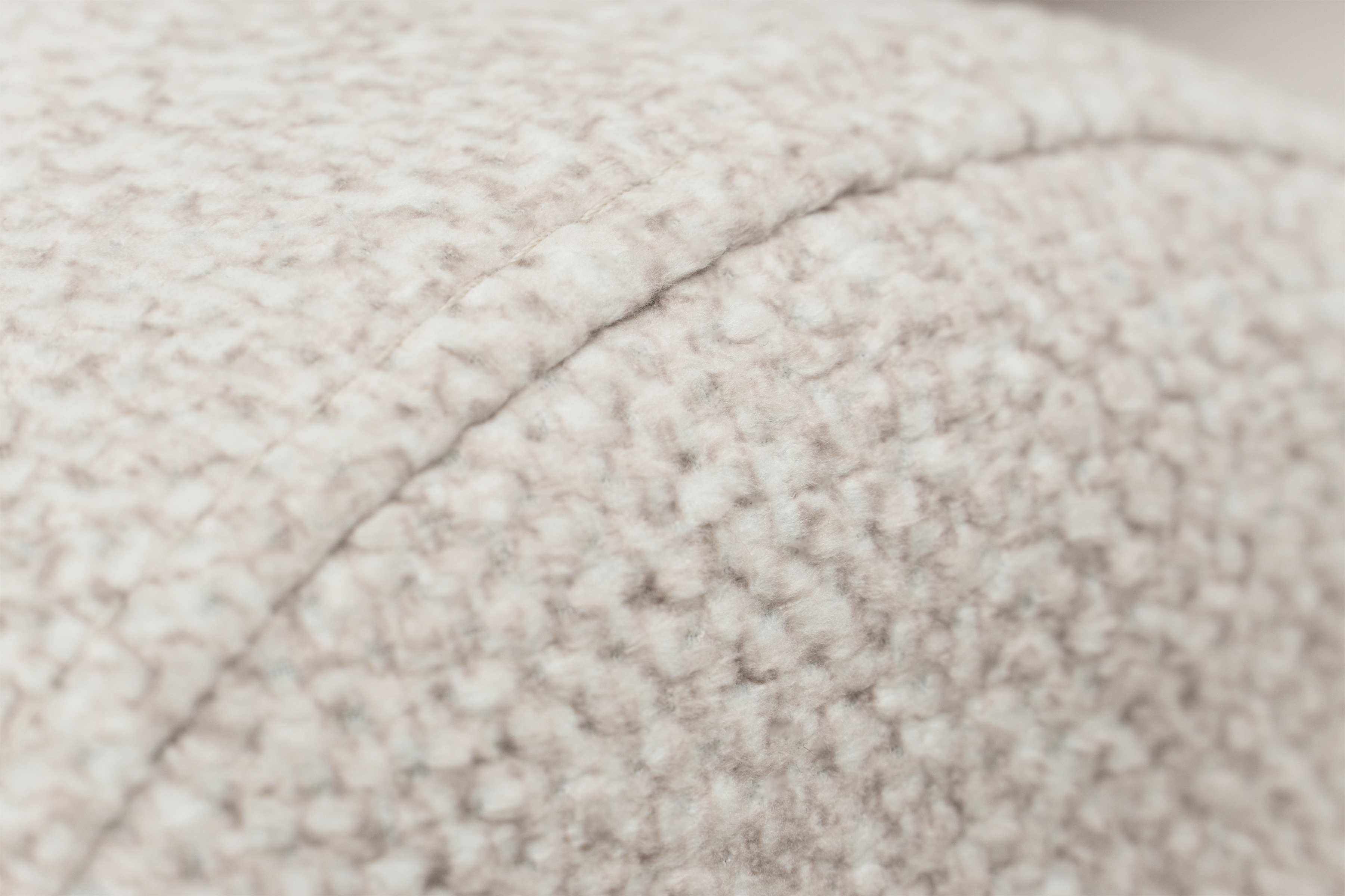 Rozkládací rohová sedací souprava Lotulis Mini pravá - krémová Blur 01 Rohová sedací souprava Lotulis Mini rozkládací pravá - kremowa Pletenina hydrofobowa Blur 01