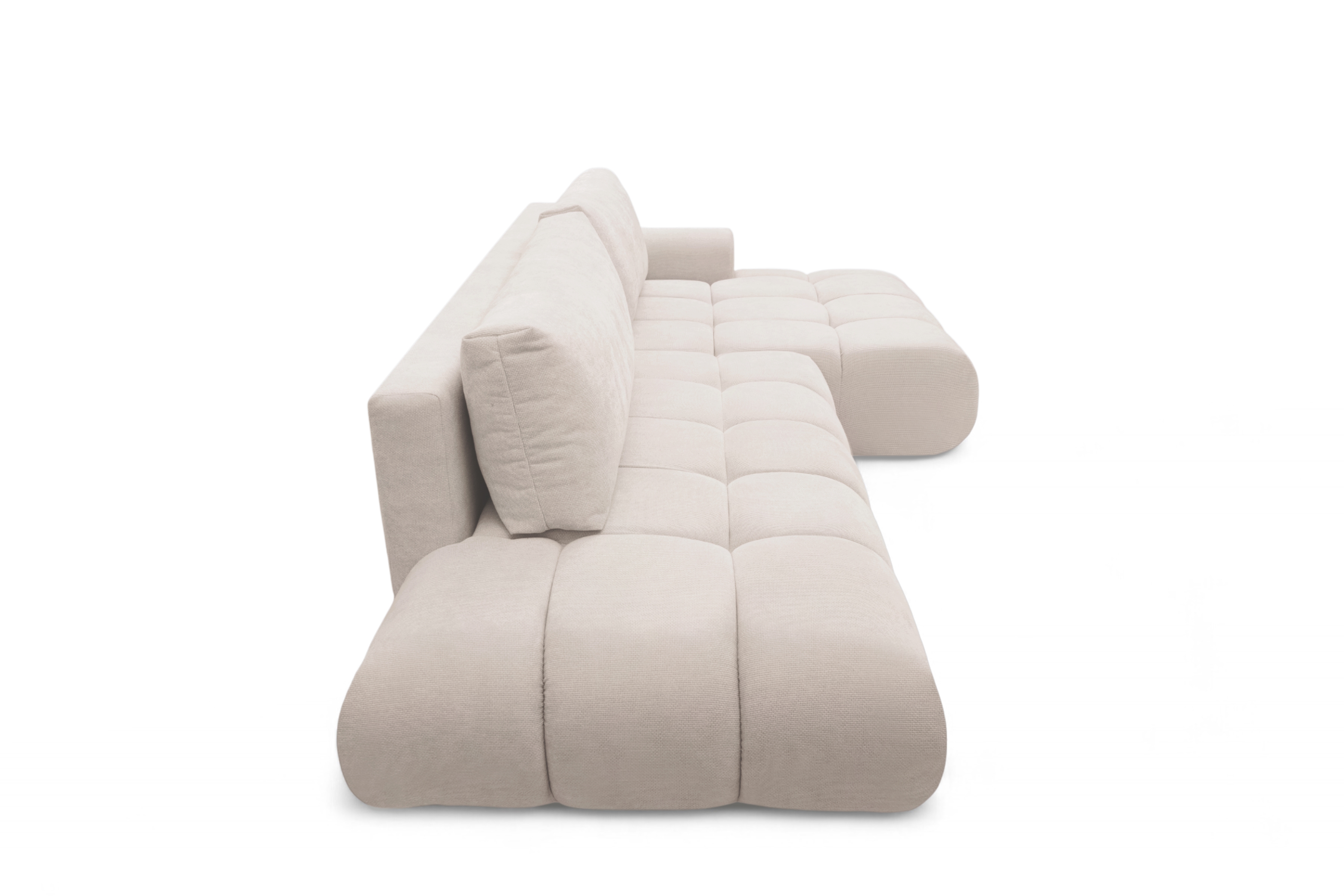 Rohová rozkládací pohovka Lutario L s funkcí spánku Rohová sedací souprava Lutario L II rozkládací 