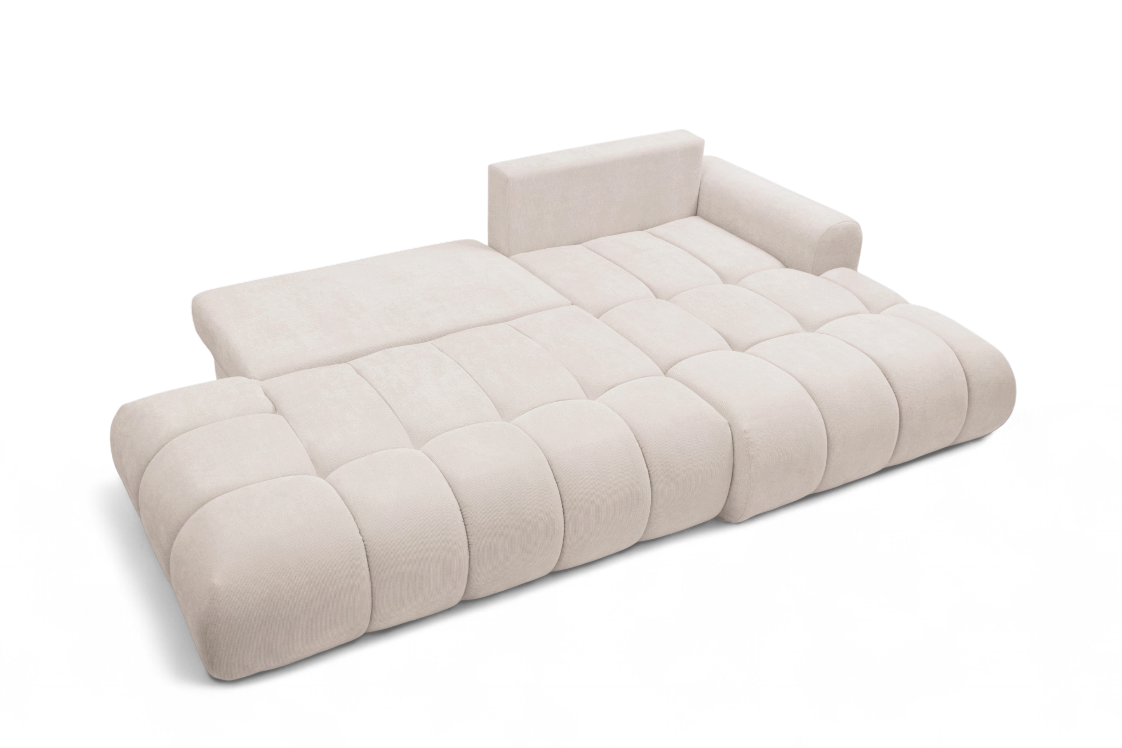 Rohová rozkládací pohovka Lutario L s funkcí spánku Rohová sedací souprava Lutario L II rozkládací 