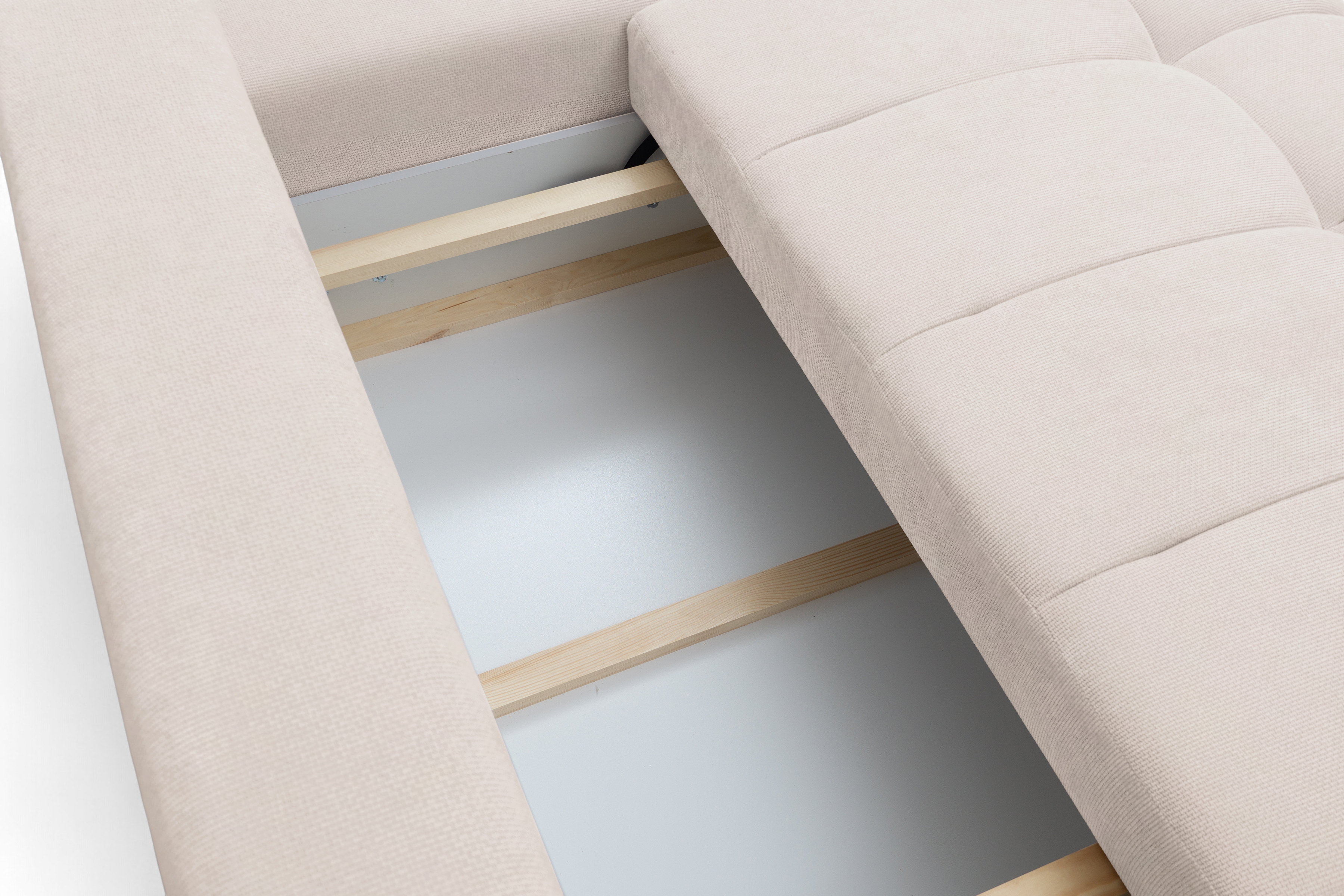 Rohová rozkládací pohovka Lutario L s funkcí spánku Rohová sedací souprava Lutario L II rozkládací 