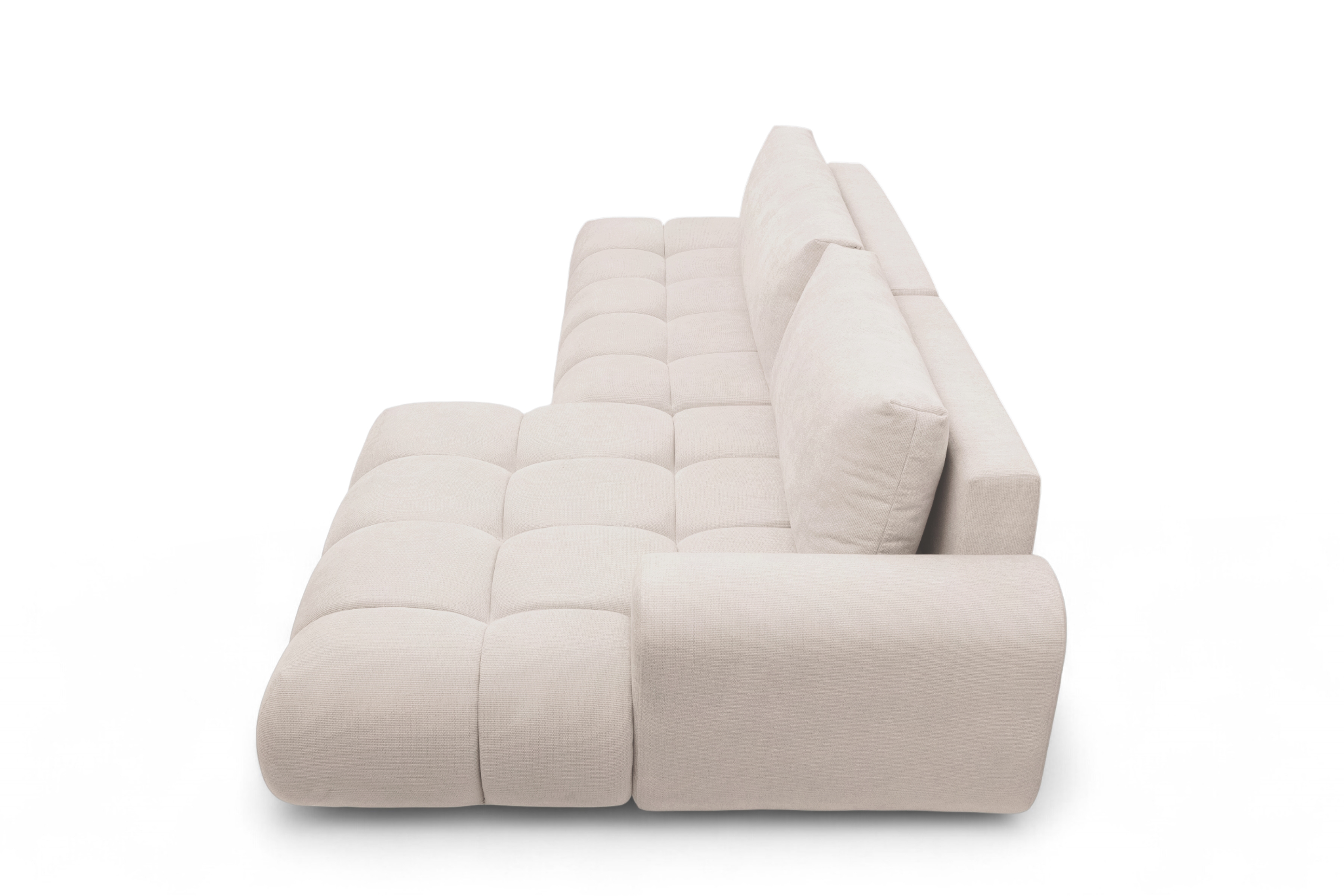 Rohová rozkládací pohovka Lutario L s funkcí spánku Rohová sedací souprava Lutario L II rozkládací 