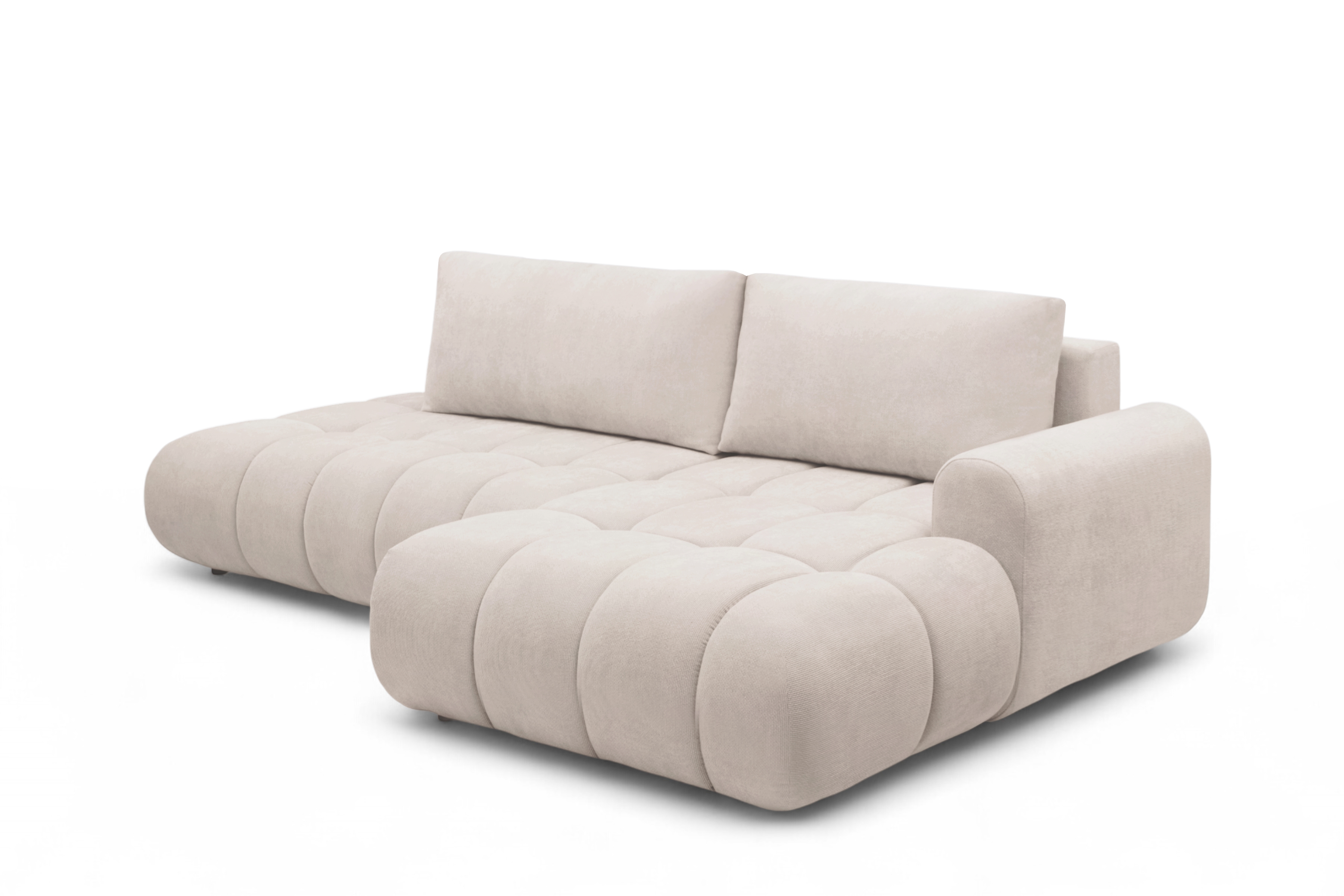 Rohová rozkládací pohovka Lutario L s funkcí spánku Rohová sedací souprava Lutario L II rozkládací 