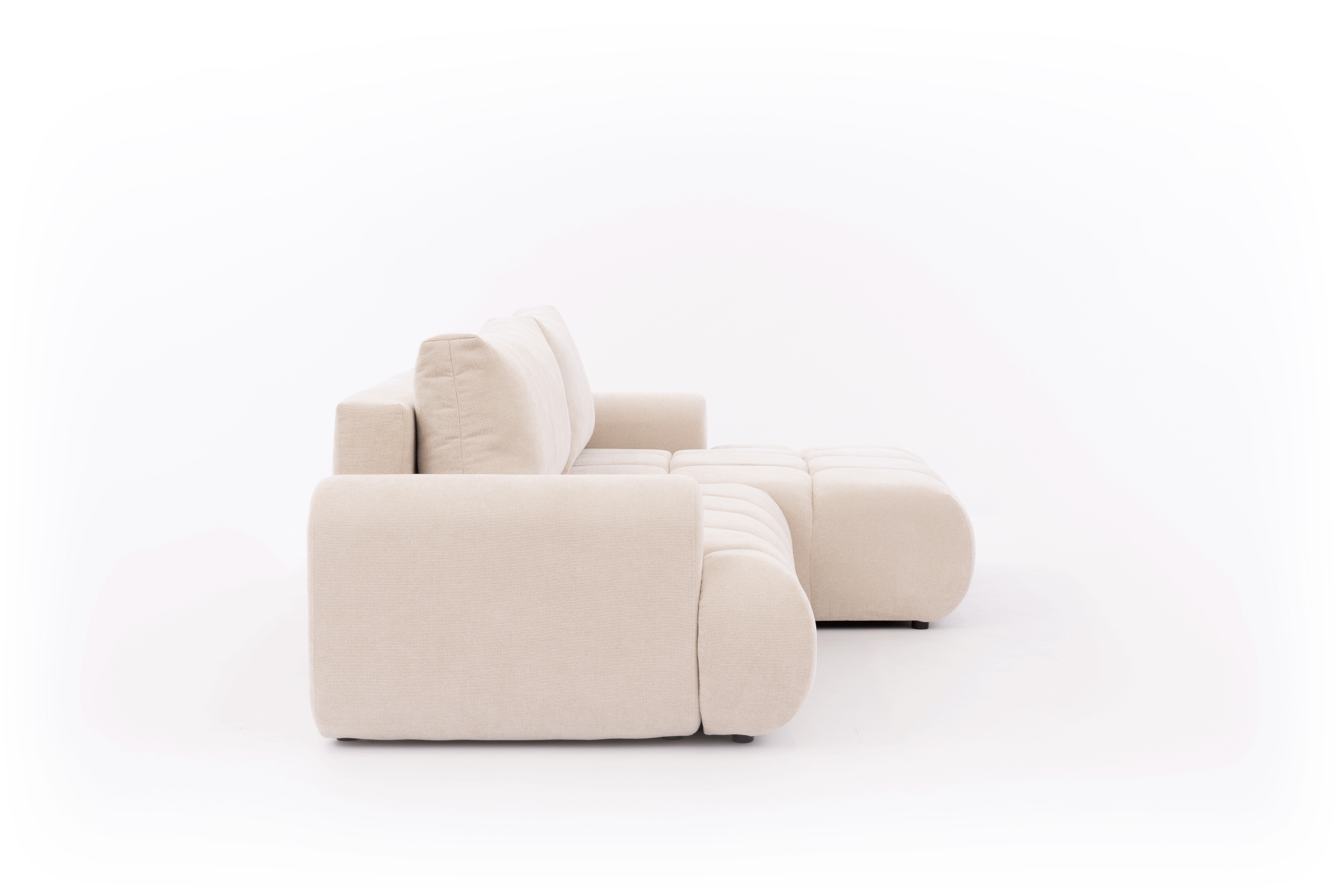 Rozkládací rohová sedací souprava Lutario Mini Rohová sedací souprava Lutario Mini rozkládací