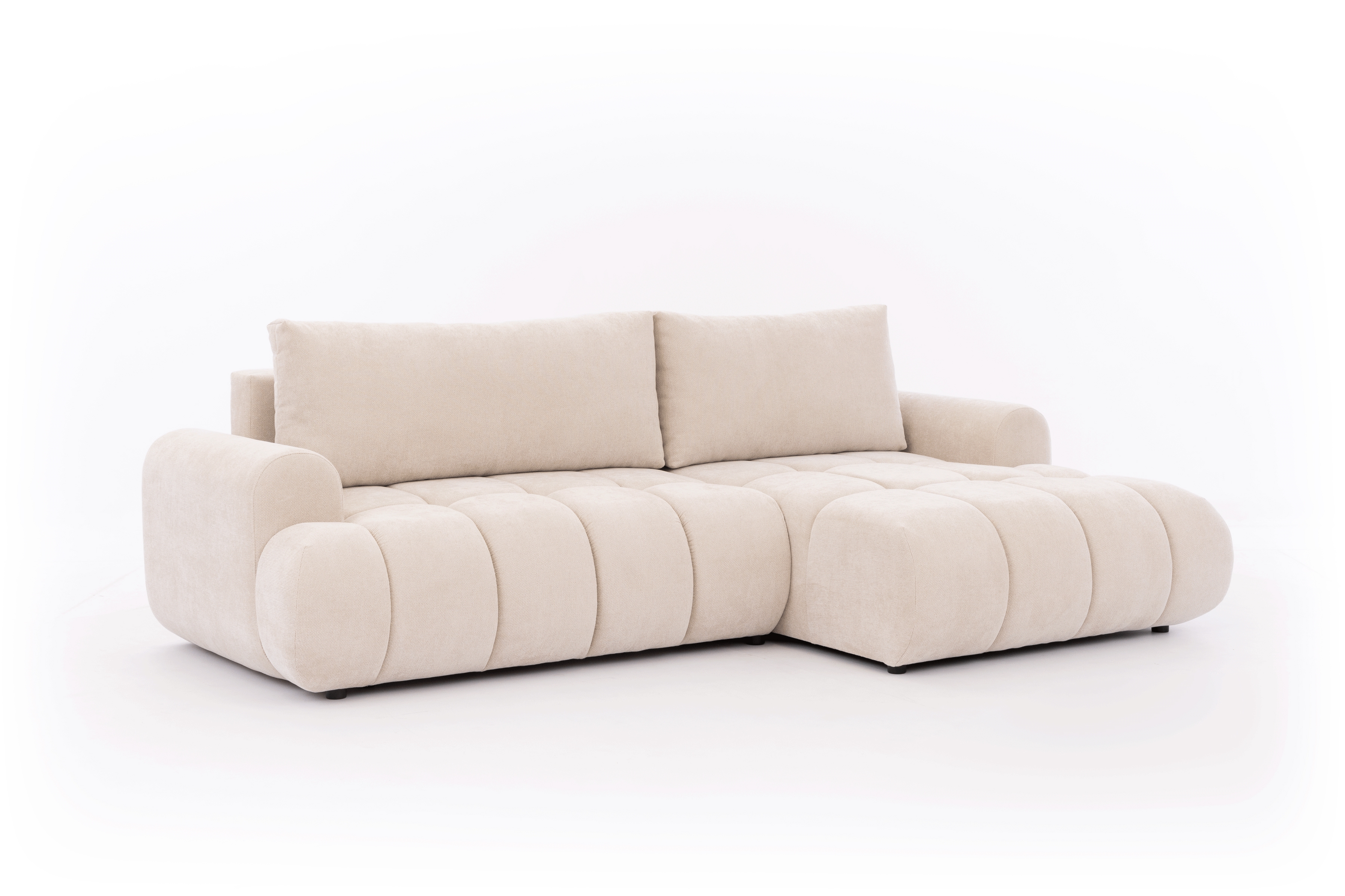 Rozkládací rohová sedací souprava Lutario Mini Rohová sedací souprava Lutario Mini rozkládací