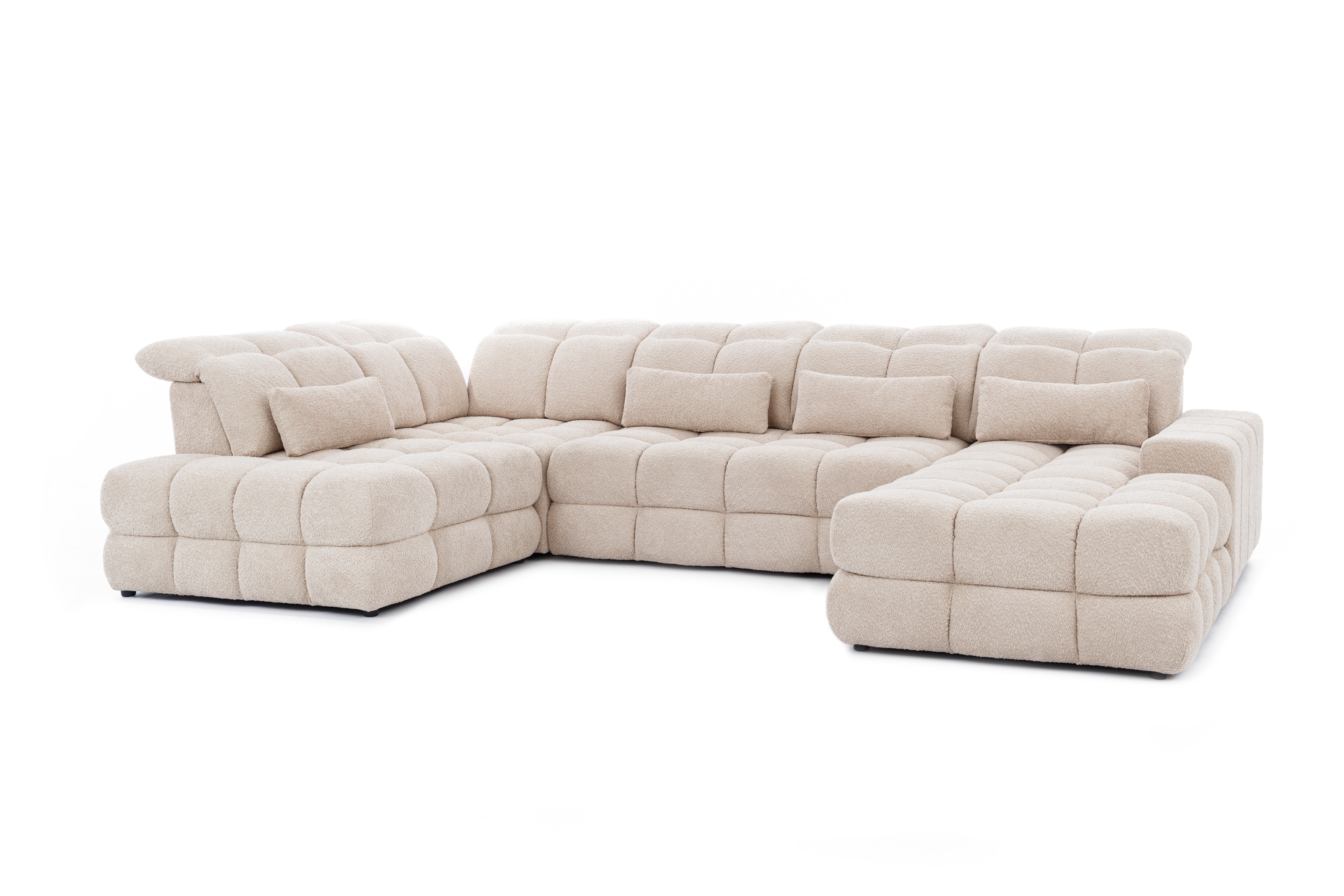 Rohová sedací souprava Magnelio U III s elektricky výsuvným sedákem Rohová sedací souprava Magnelio U III z elektricky wysuwanym sedadlem