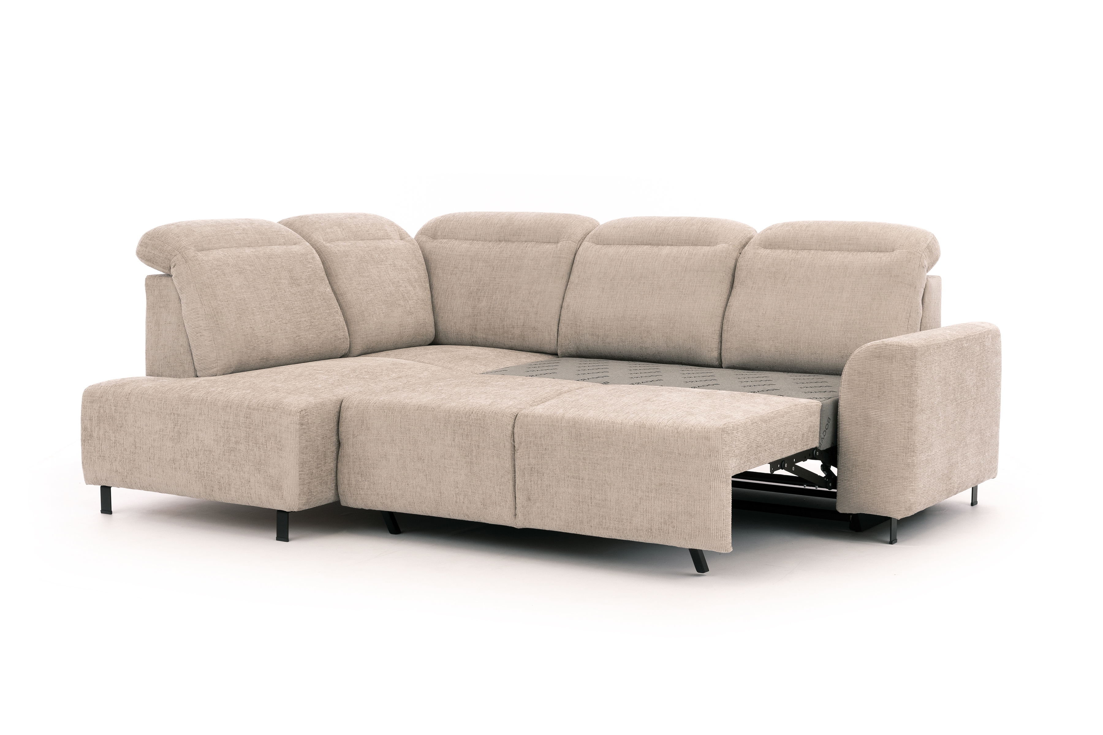 Rohová sedacia súprava Magnis L s funkciou spania ľavá - béžový šenil Sierra 744 - Koncovka Série Rohová sedacia súprava Magnis L s funkciou spánku Ľavá strana - béžový šenil Sierra 744 - Koncovka Série