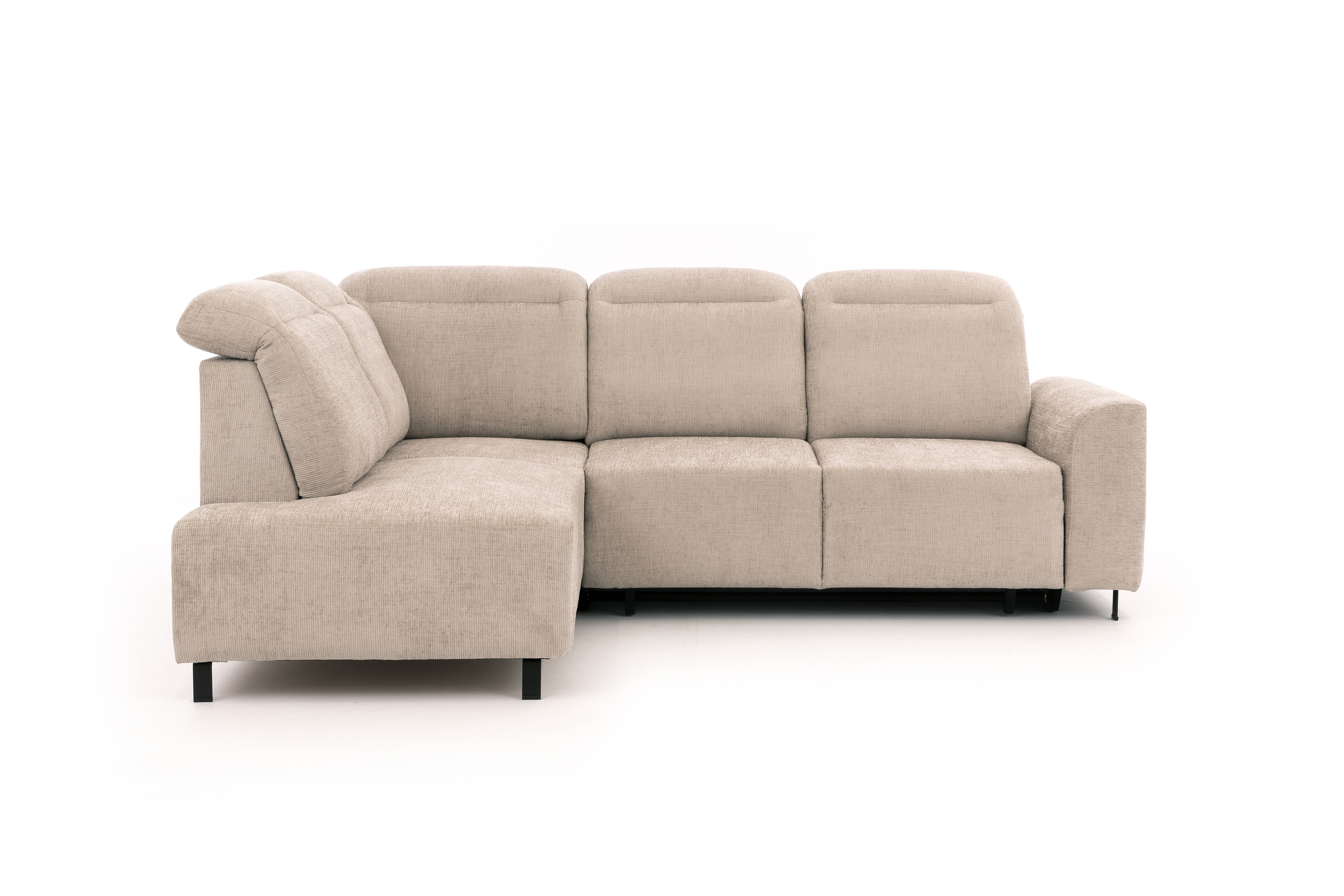 Rohová sedacia súprava Magnis L s funkciou spania ľavá - béžový šenil Sierra 744 - Koncovka Série Rohová sedacia súprava Magnis L s funkciou spánku Ľavá strana - béžový šenil Sierra 744 - Koncovka Série