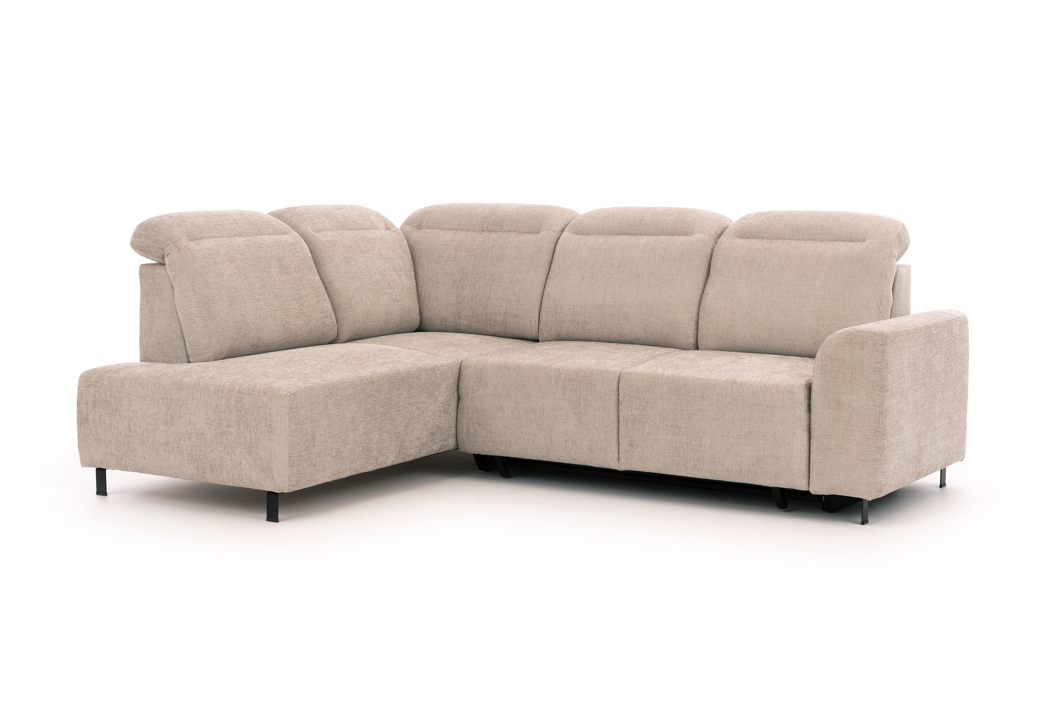 Rohová sedacia súprava Magnis L s funkciou spania ľavá - béžový šenil Sierra 744 - Koncovka Série Rohová sedacia súprava Magnis L s funkciou spánku Ľavá strana - béžový šenil Sierra 744 - Koncovka Série