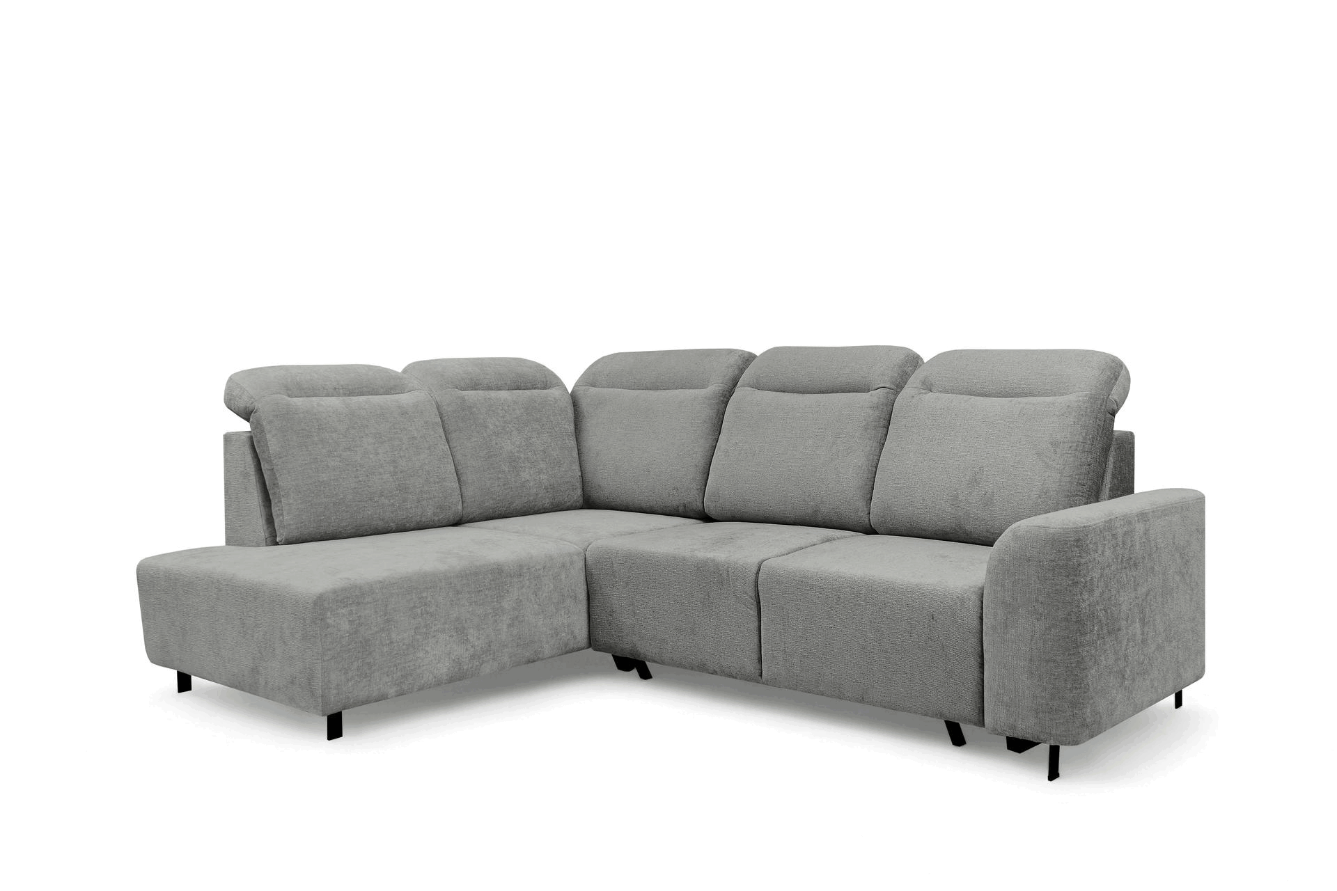 Rohová sedacia súprava Magnis L s funkciou spania ľavá - sivý šenil Perfect Harmony 85 Rohová sedacia súprava Magnis L s funkciou spánku Ľavá strana - šedý šenil Perfect harmony 85