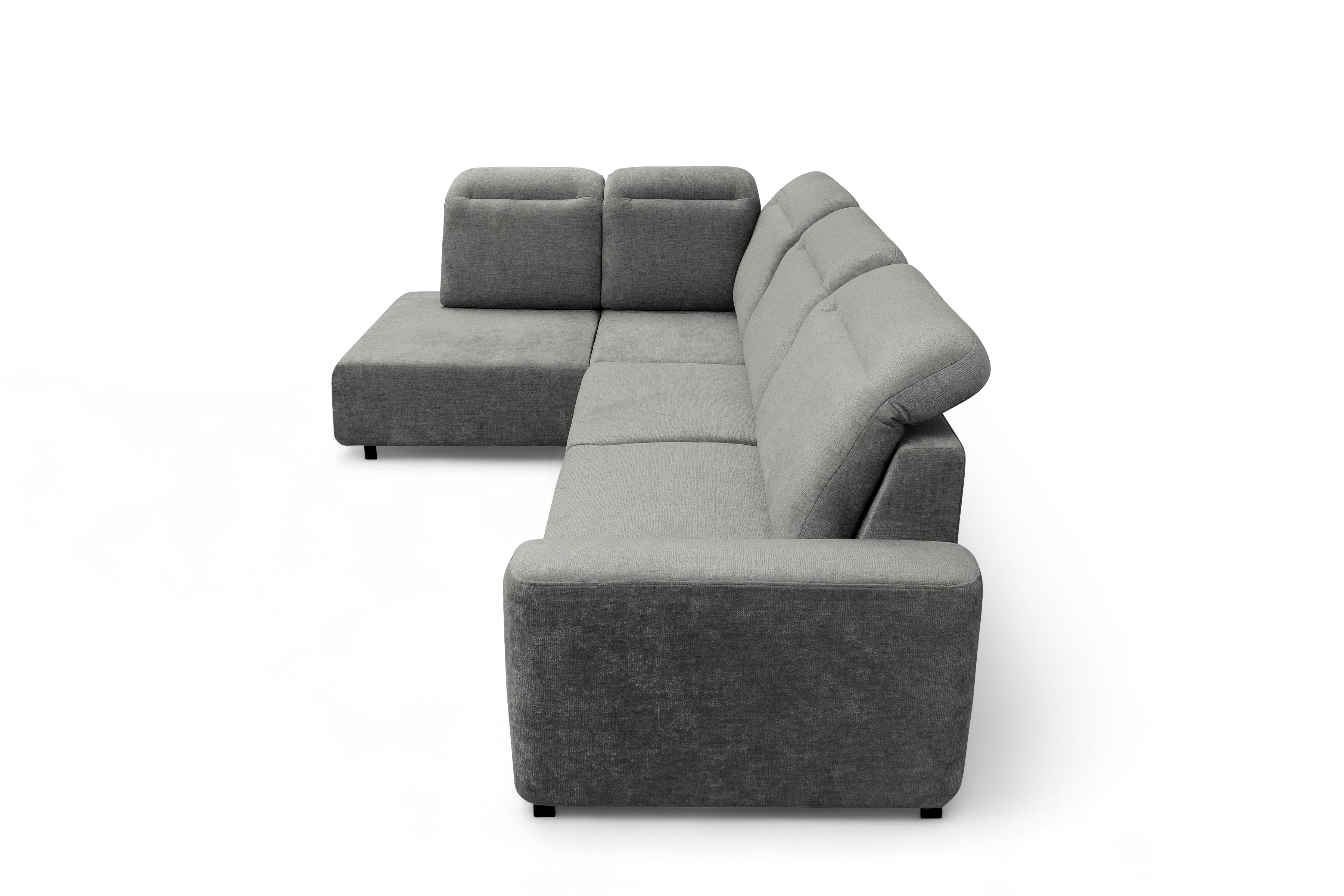 Rohová sedacia súprava Magnis L s funkciou spania ľavá - sivý šenil Perfect Harmony 85 Rohová sedacia súprava Magnis L s funkciou spánku Ľavá strana - šedý šenil Perfect harmony 85