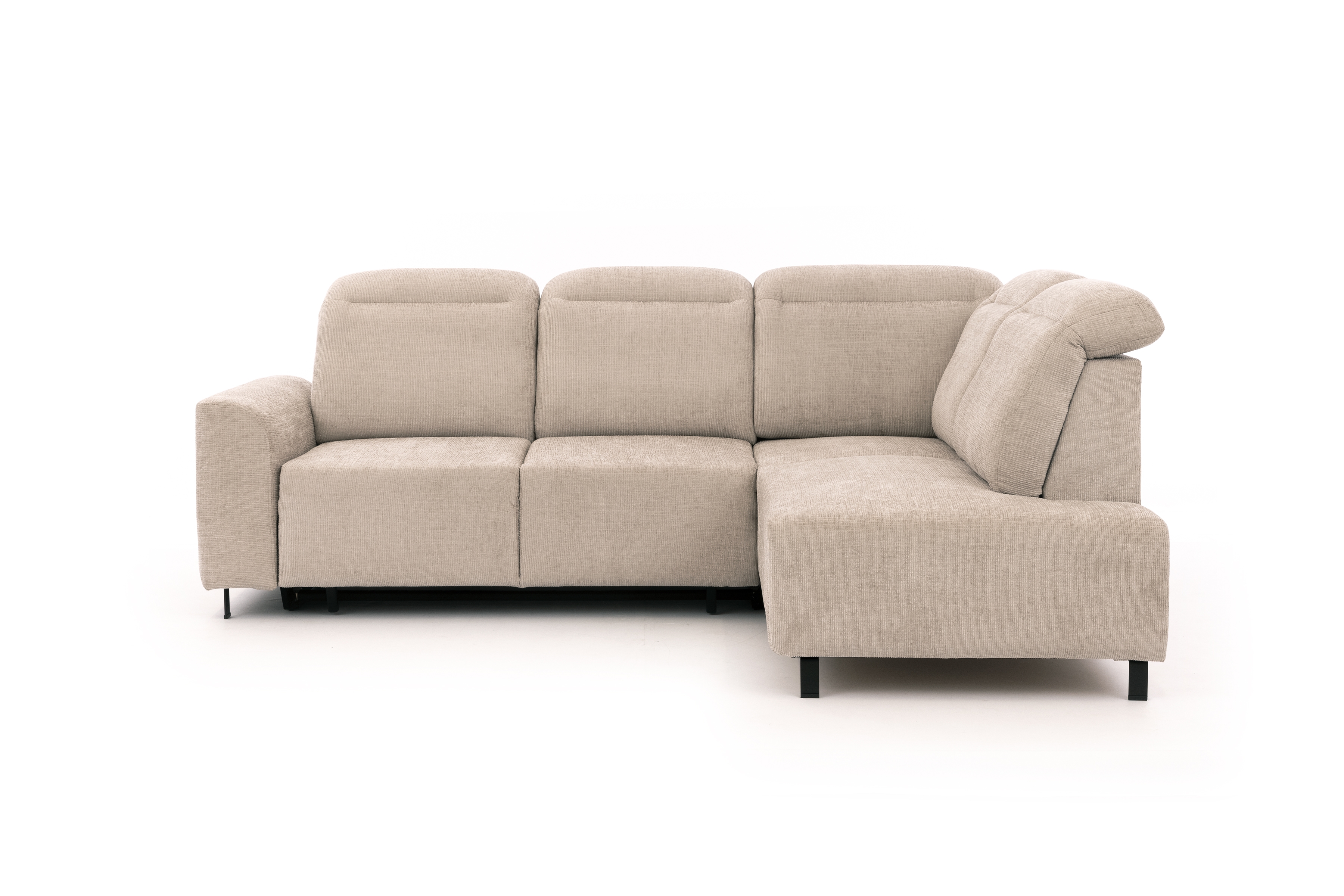 Rohová sedacia súprava Magnis L s funkciou spania pravá - béžový šenil Sierra 744 - Koncovka Série Rohová sedacia súprava Magnis L s funkciou spánku pravá strana - béžový šenil Sierra 744 - Koncovka Série