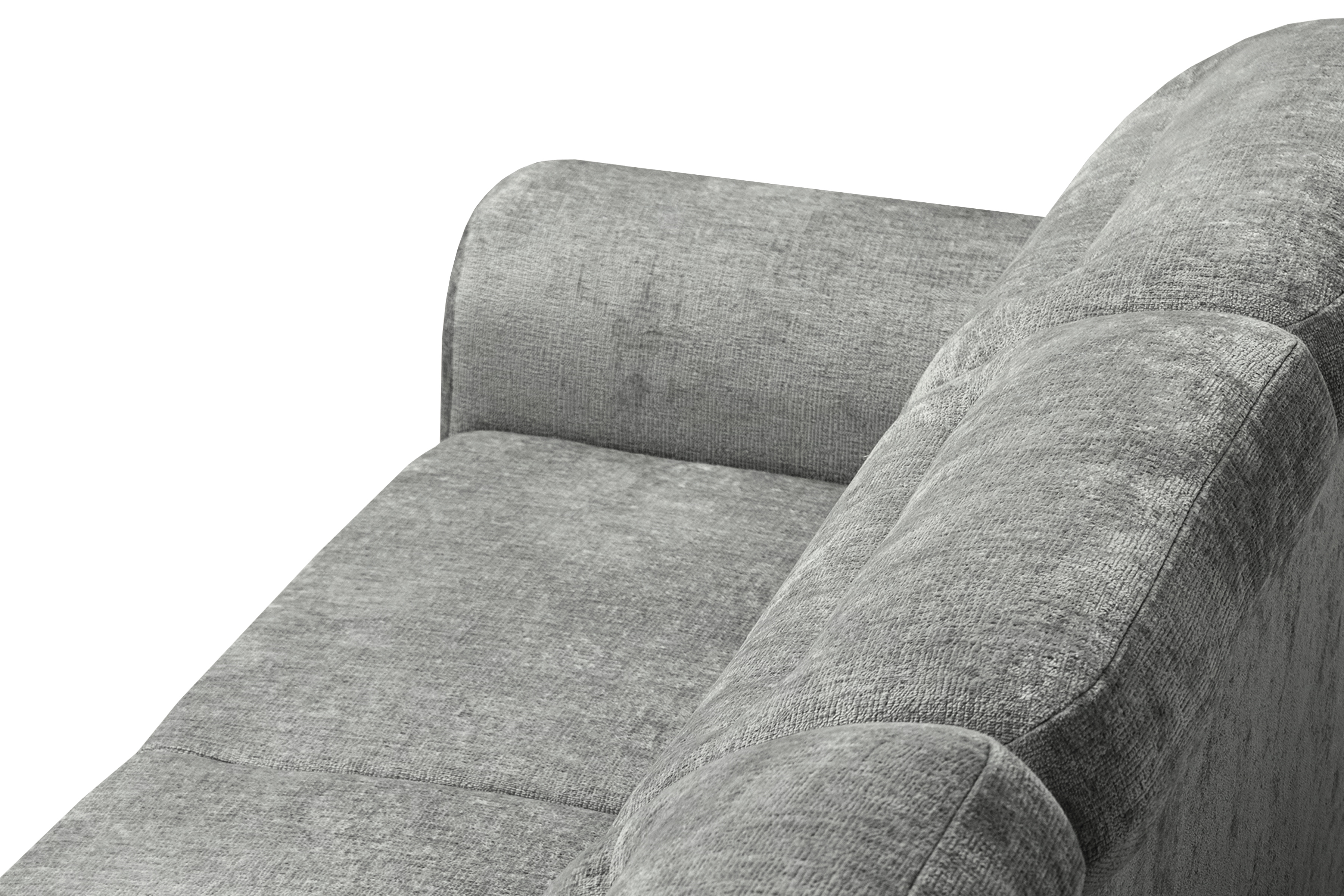 Rohová sedacia súprava Magnis L s funkciou spania pravá - sivý šenil Perfect Harmony 85 Rohová sedacia súprava Magnis L s funkciou spánku pravá strana - šedý šenil Perfect harmony 85