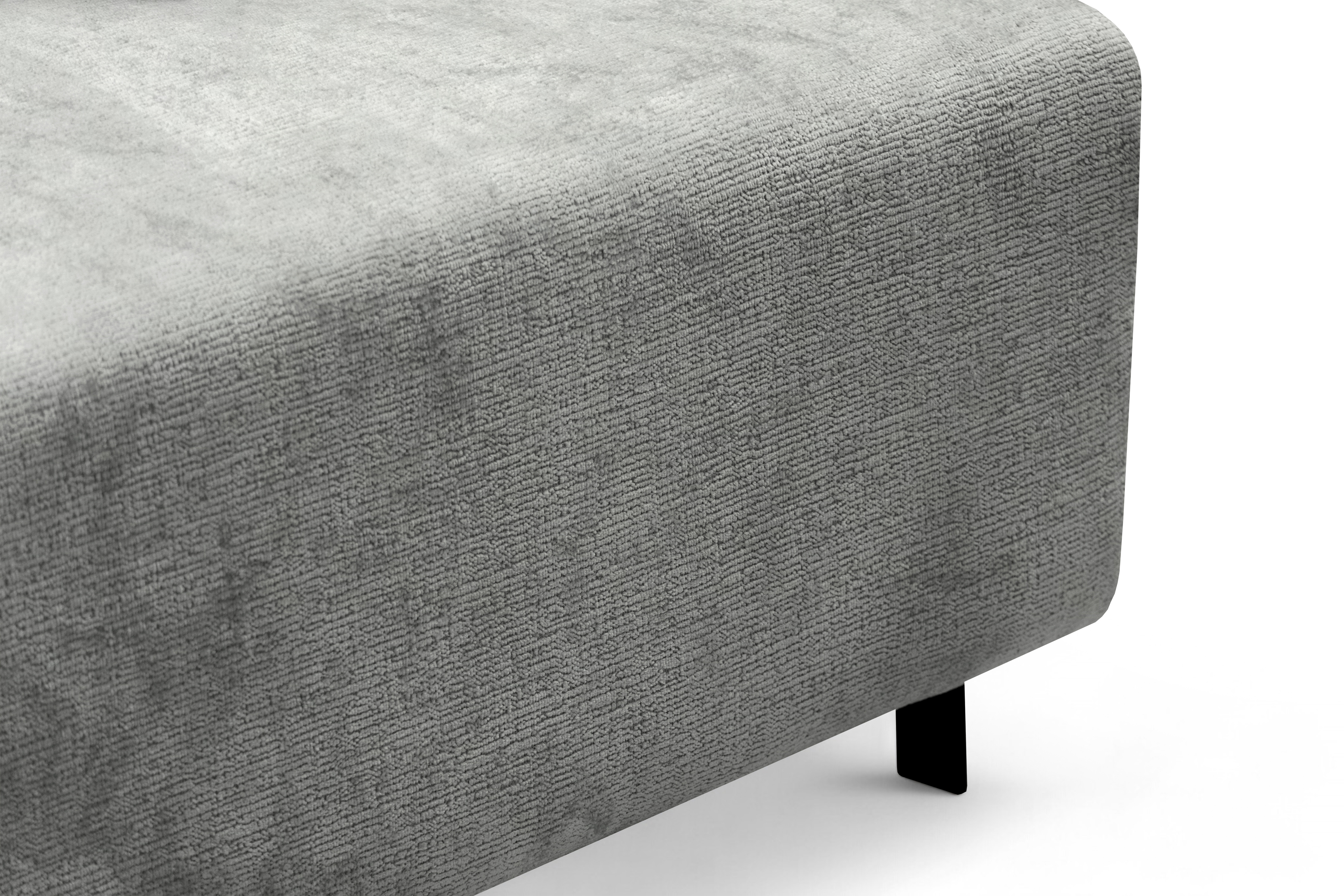 Rohová sedacia súprava Magnis L s funkciou spania pravá - sivý šenil Perfect Harmony 85 Rohová sedacia súprava Magnis L s funkciou spánku pravá strana - šedý šenil Perfect harmony 85