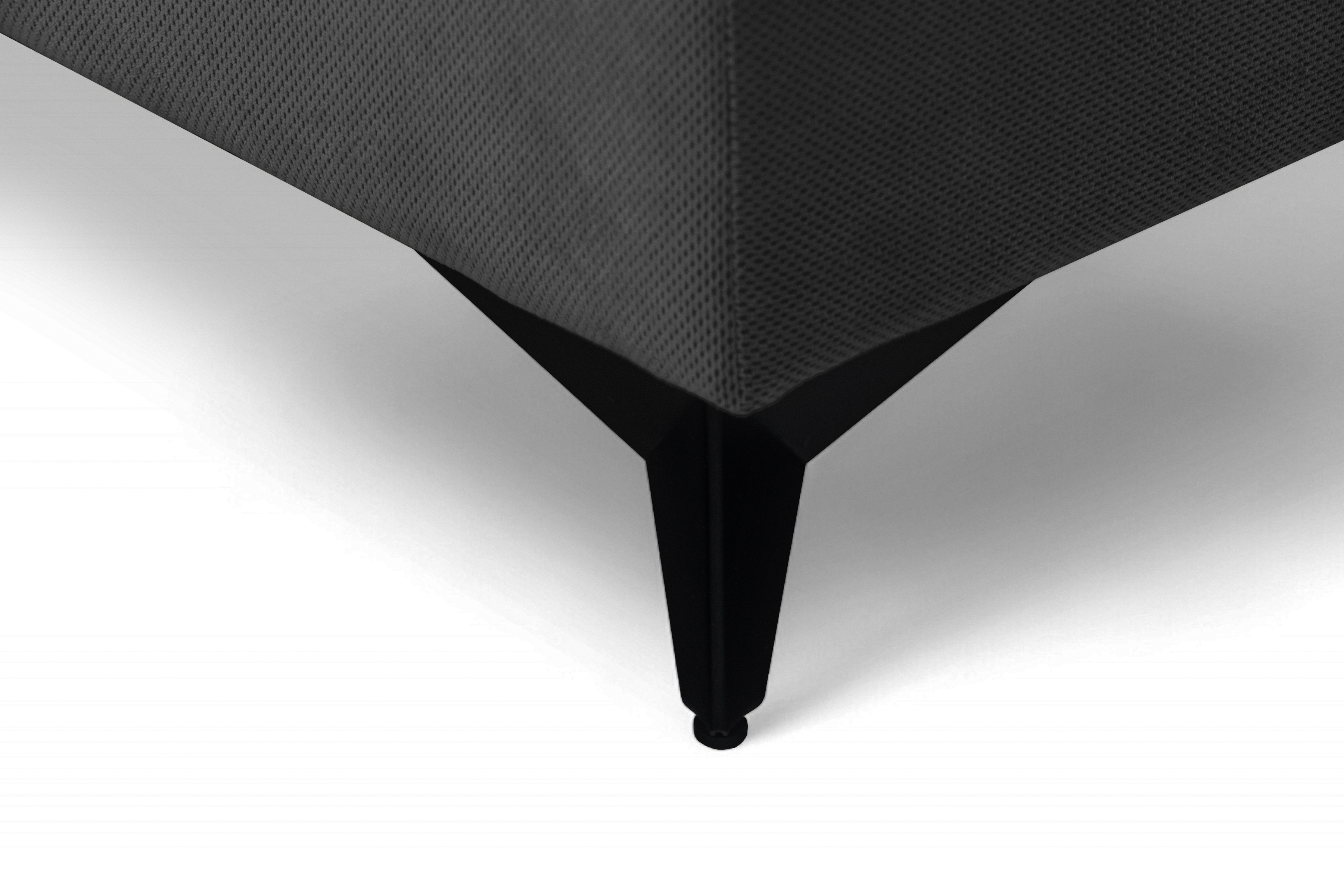 Rozkládací rohová sedací souprava Monrose Mini pravá - grafitová Pretty 21 Rohová sedací souprava Monrose L II rozkládací pravá - grafitová plusz Pretty 21