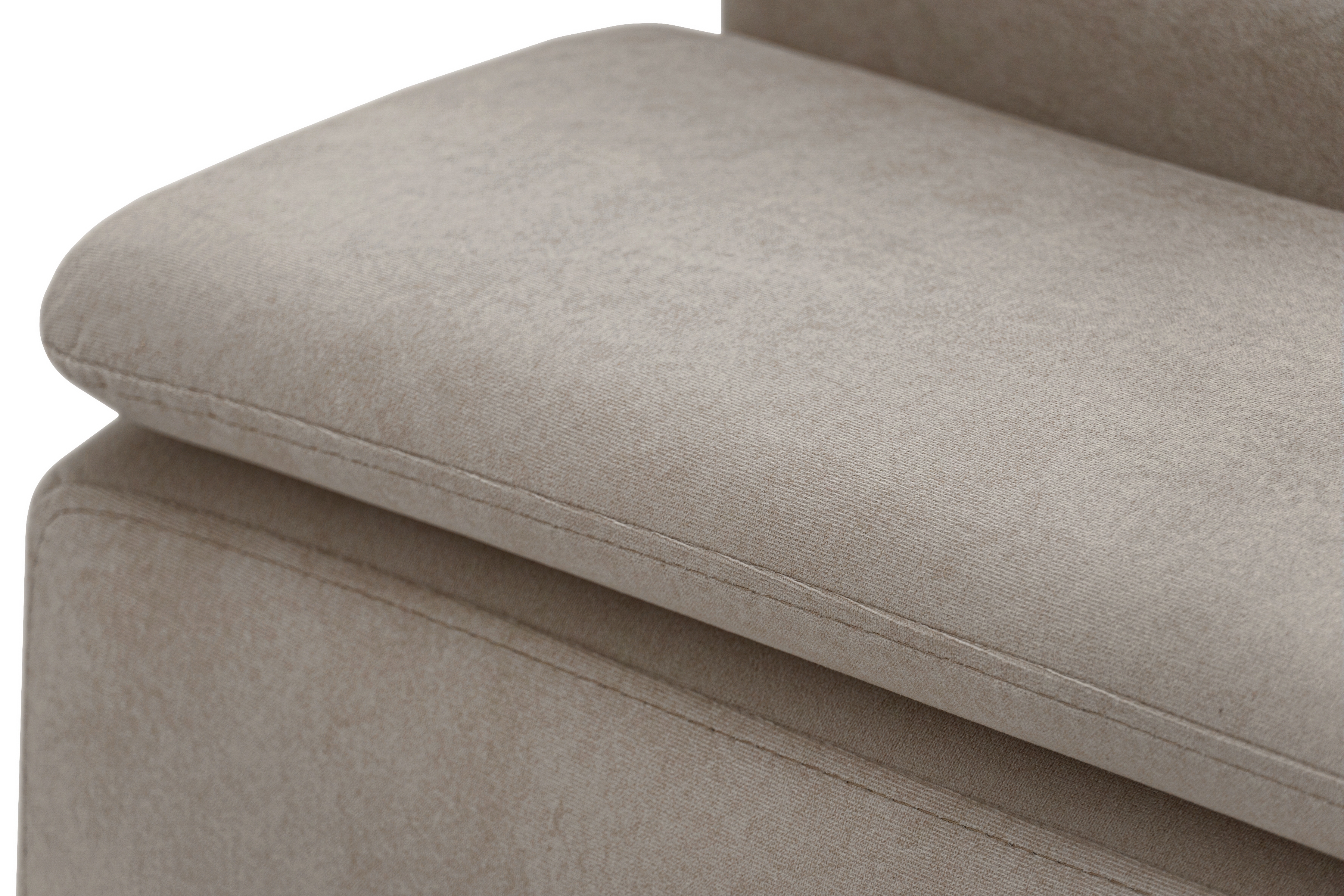 Rohová sedacia súprava Monrose L s funkciou spánku pravá strana - béžový zamat ľahkočistiaci Zetta 291 Rohová sedacia súprava Monrose L s funkciou spánku pravá strana - béžový zamat ľahkočistiaci Zetta 291