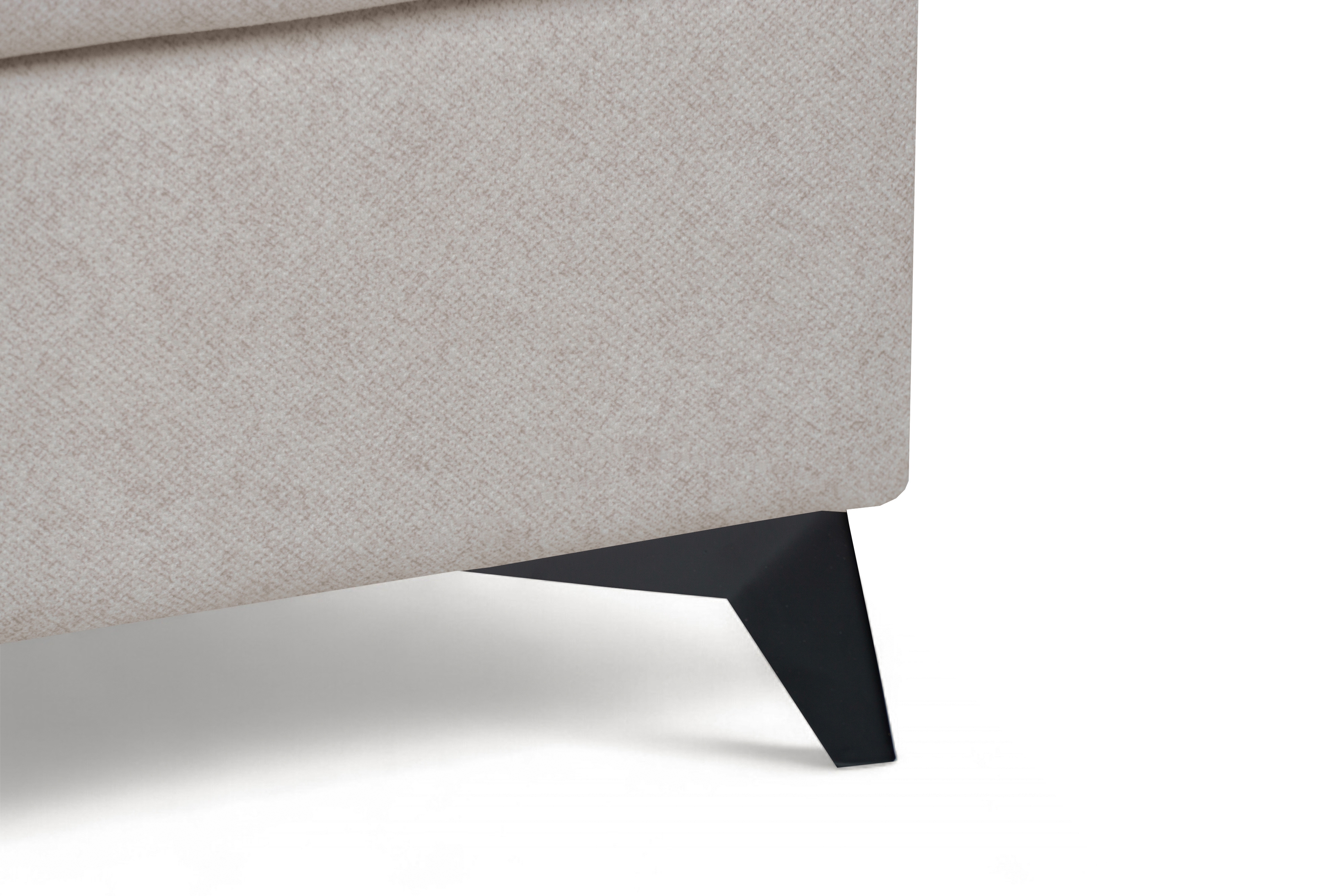 Rohová sedacia súprava Monrose Maxi s funkciou spania ľavá - krémová pletenina Ado 1601 Rohová sedacia súprava Monrose Maxi s funkciou spánku Ľavá strana - kremowa plecionka Ado 1601 Halva 