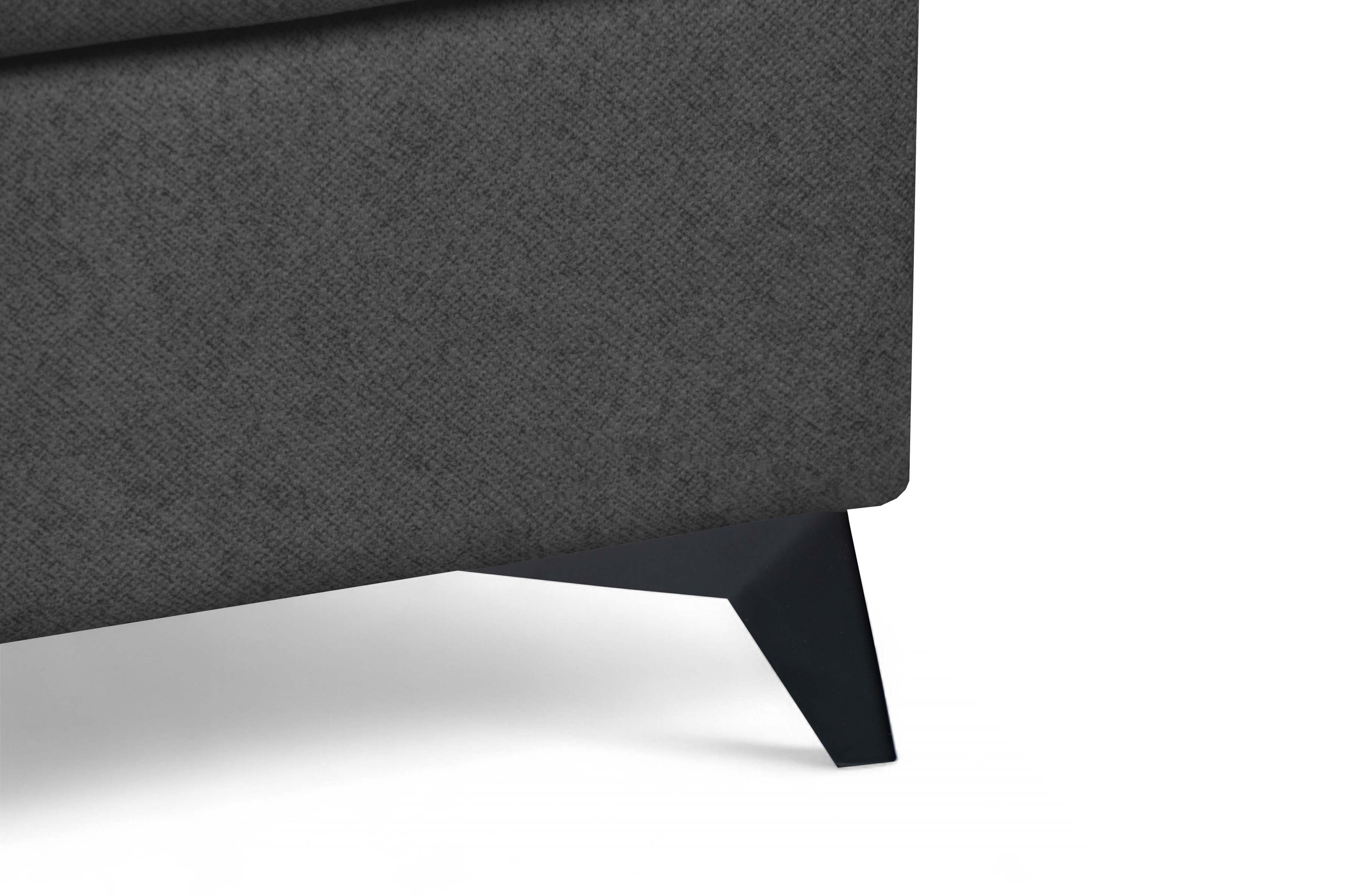 Rohová sedacia súprava Monrose Maxi s funkciou spania ľavá - sivá pletenina Ado 1617 Rohová sedacia súprava Monrose Maxi s funkciou spánku Ľavá strana - šedá plecionka Ado 1617