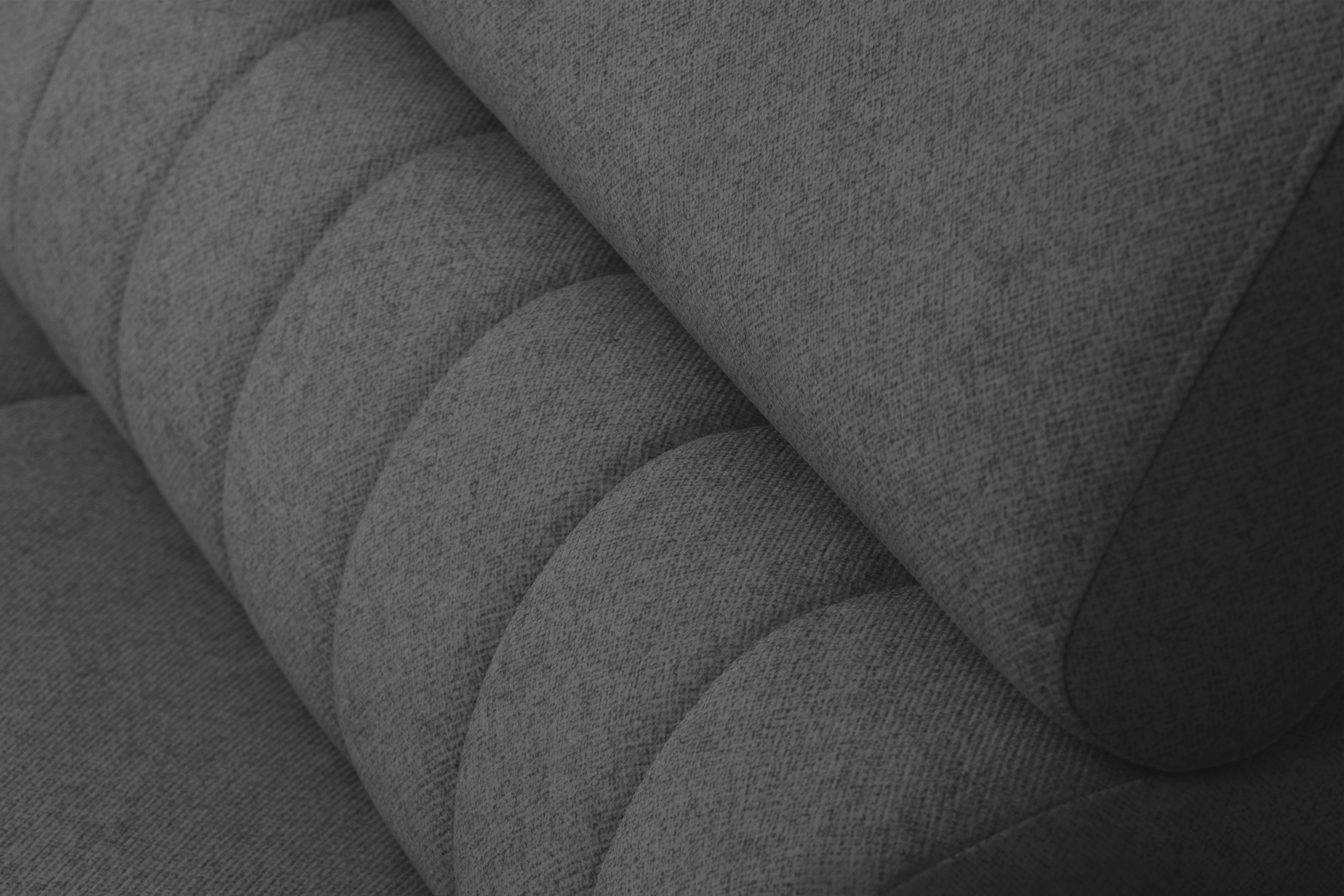 Rohová sedacia súprava Monrose Maxi s funkciou spania ľavá - sivá pletenina Ado 1617 Rohová sedacia súprava Monrose Maxi s funkciou spánku Ľavá strana - šedá plecionka Ado 1617