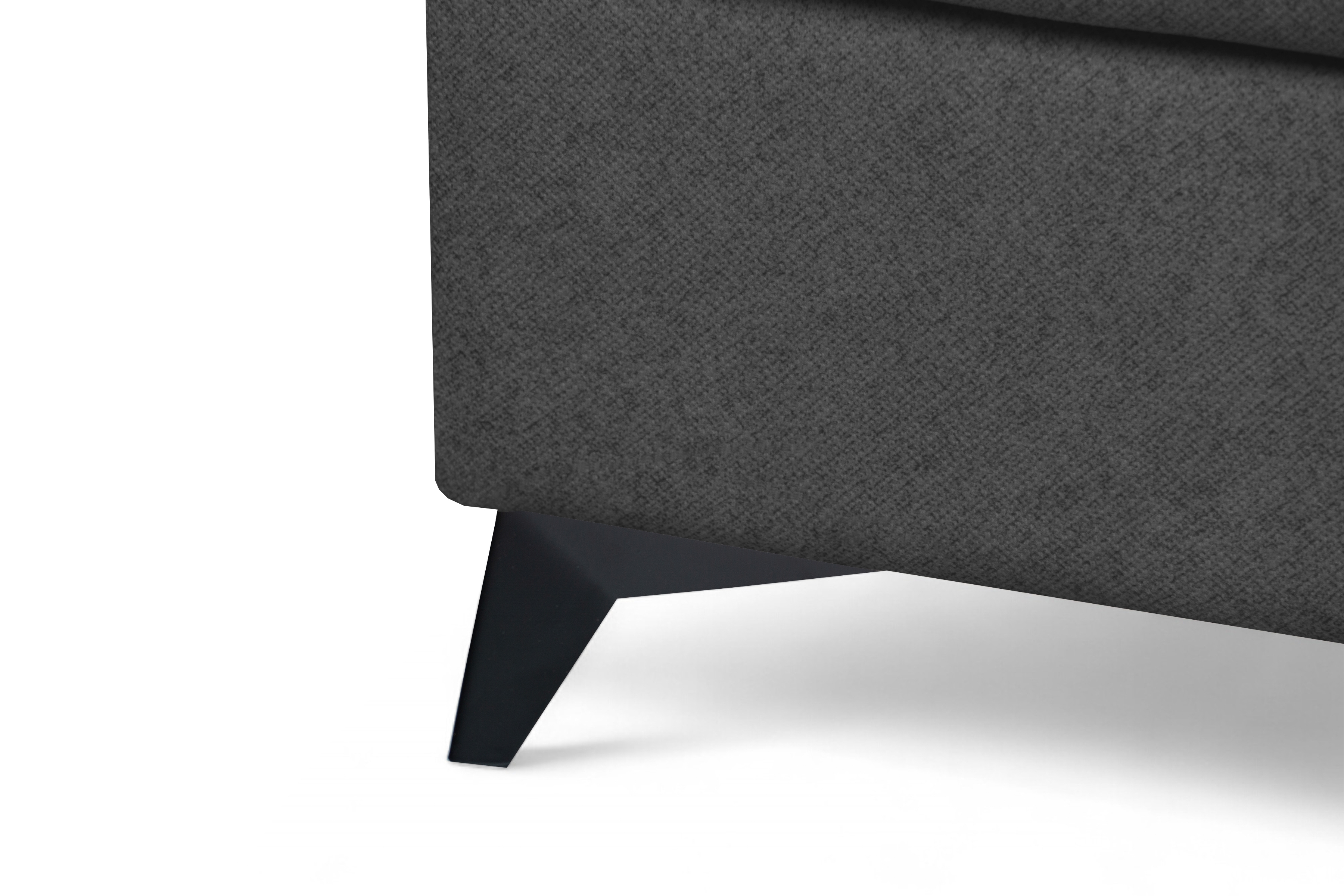 Rohová sedacia súprava Monrose Maxi s funkciou spania pravá - sivá pletenina Ado 1617 Rohová sedacia súprava Monrose Maxi s funkciou spánku pravá strana - šedá plecionka Ado 1617