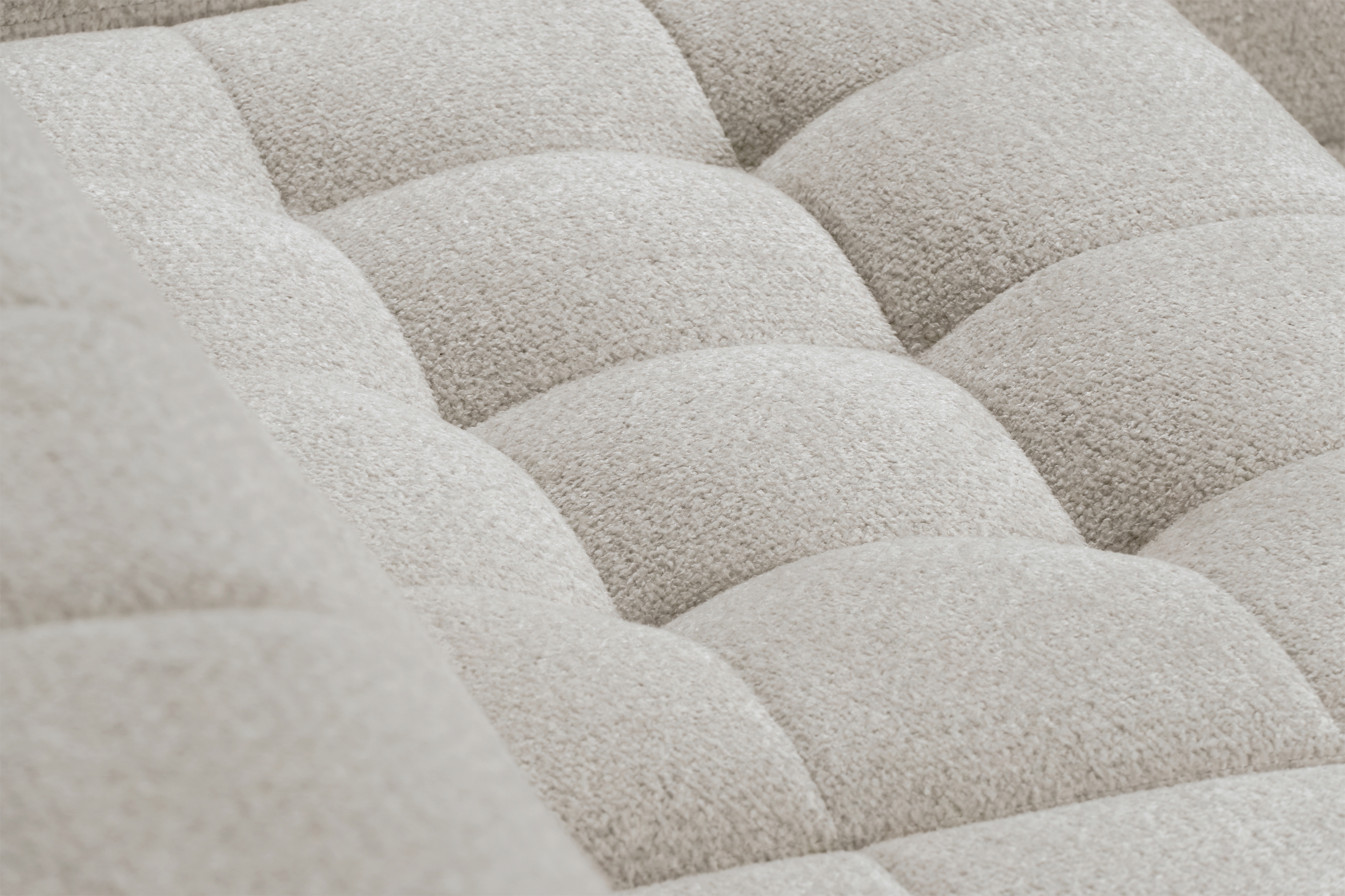 Rozkládací rohová sedací souprava Nardo L pravá - béžová Taro 04 Rohová sedací souprava Nardo L rozkládací pravá - béžová šenil latwoczyszczacy Taro 04 