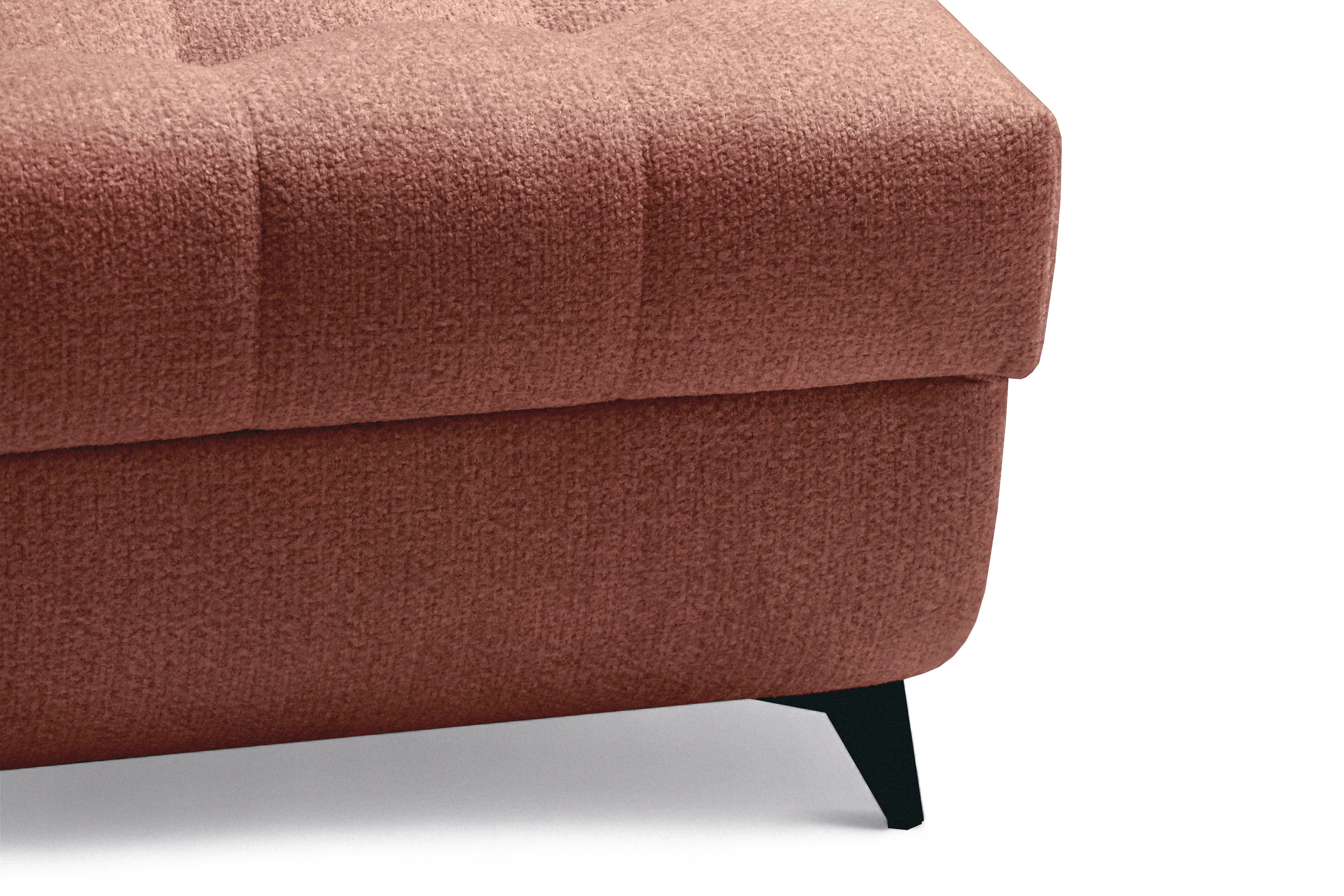 Rozkládací rohová sedací souprava Nardo L pravá - hnědá Taro 57 Rohová sedací souprava Nardo L rozkládací pravá - hnědá šenil latwoczyszczacy Taro 57