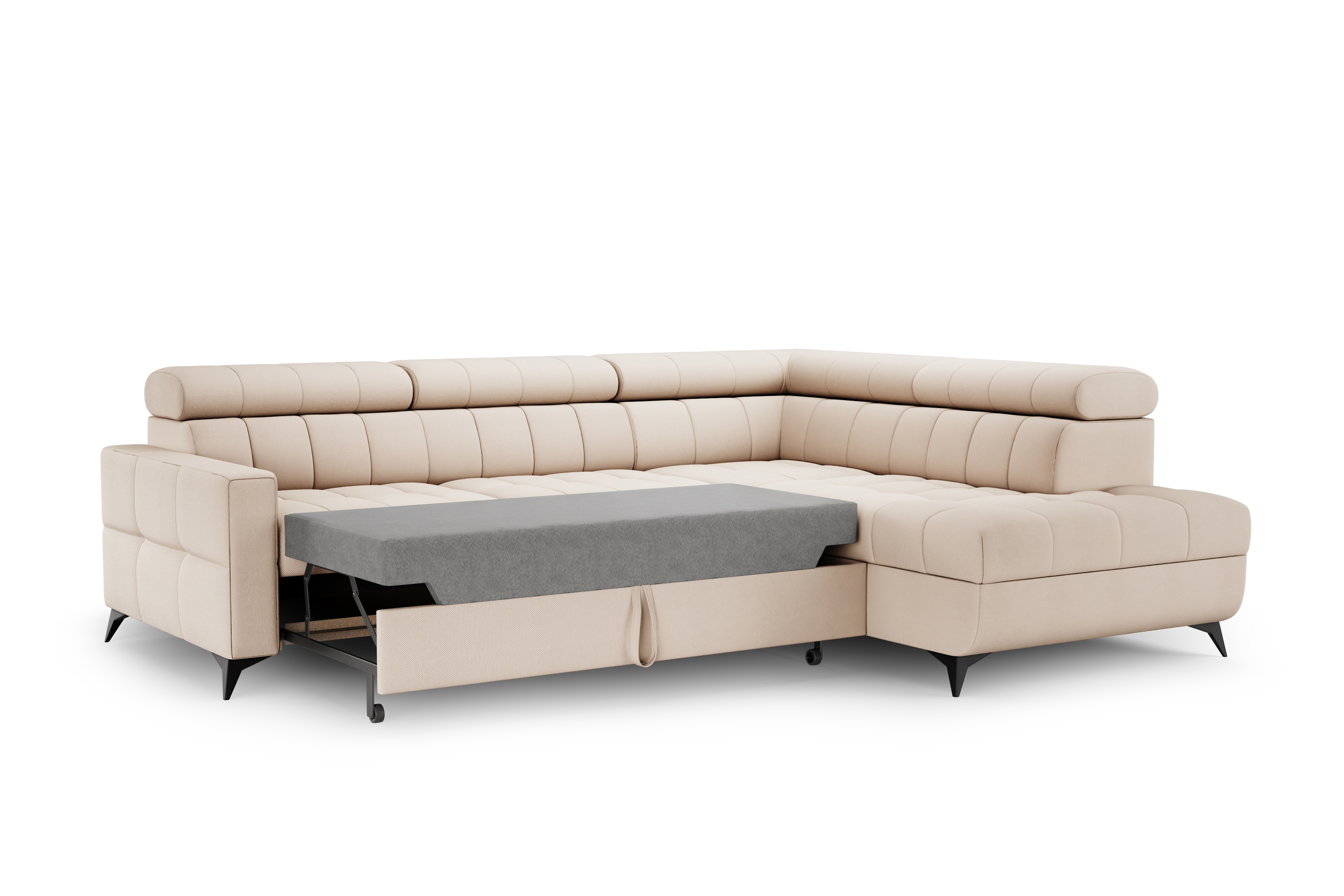 Rozkladacia rohová sedacia súprava Nardo L Rohová sedacia súprava Nardo L s funkciou spánku