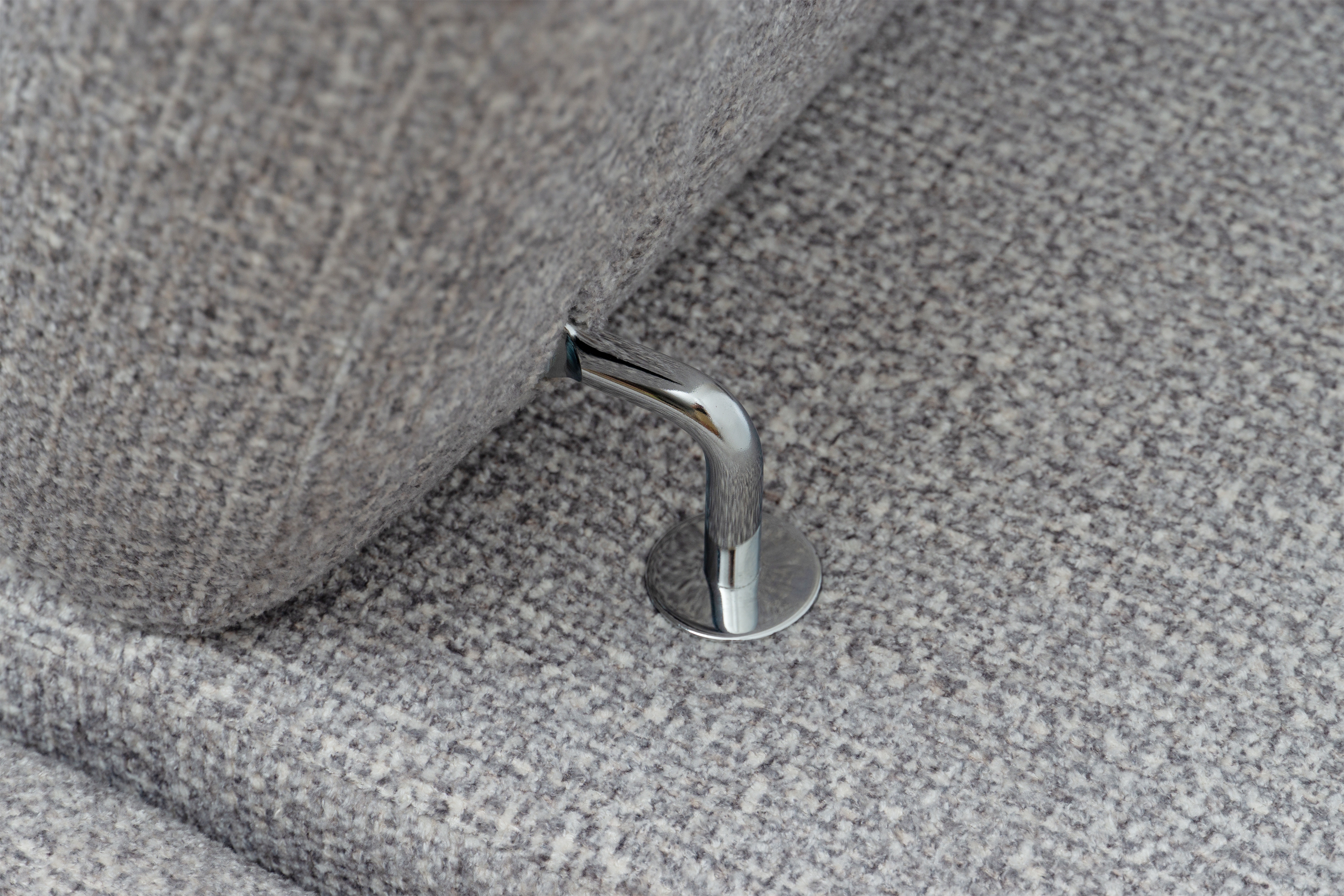 Rozkládací rohová sedací souprava Nardo Maxi levá - šedá Taro 11 Rohová sedací souprava Nardo Maxi rozkládací levá - šedá šenil latwoczyszczacy Taro 11