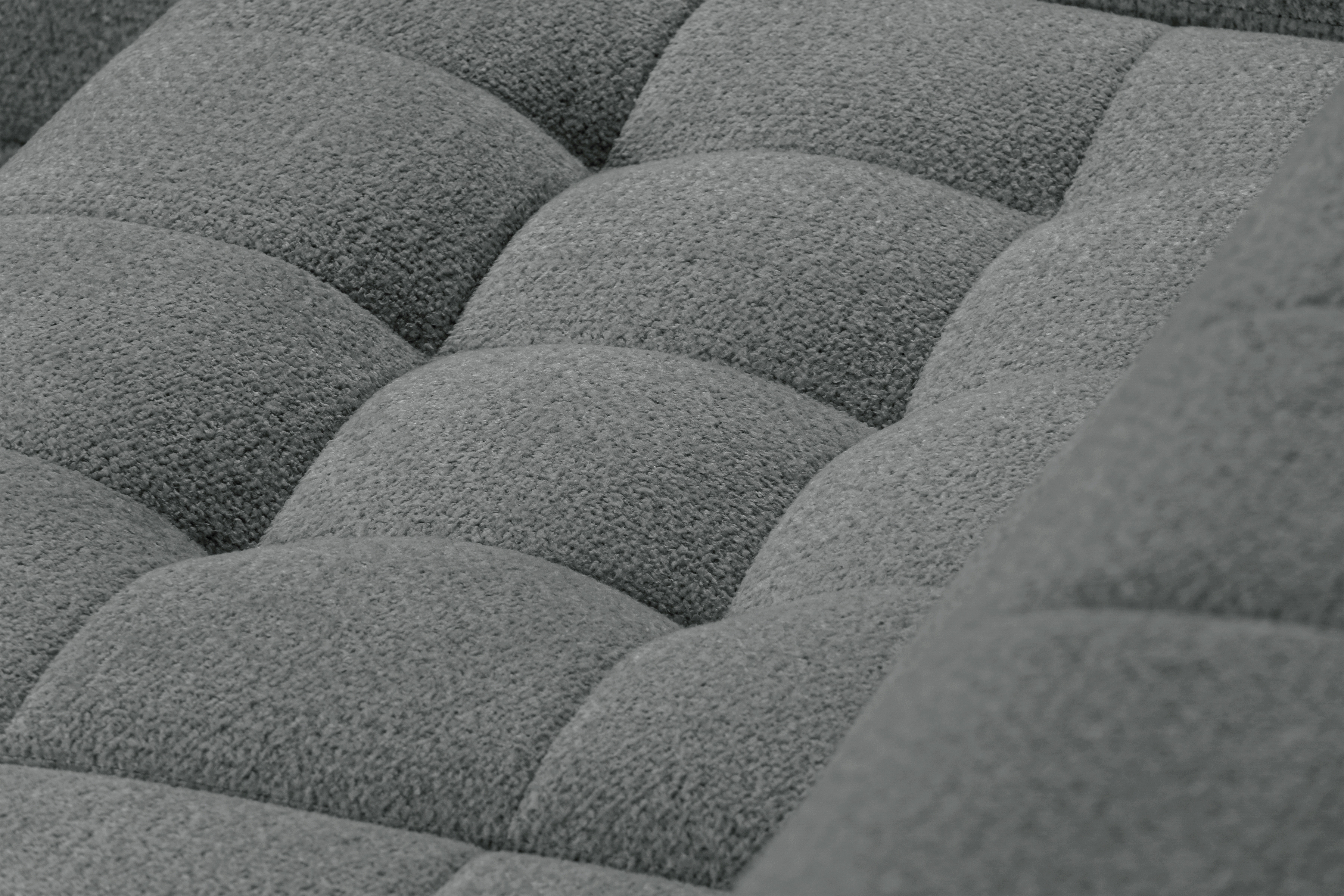 Rozkládací rohová sedací souprava Nardo Maxi levá - šedá Taro 97 Rohová sedací souprava Nardo Maxi rozkládací levá - šedá šenil latwoczyszczacy Taro 97 