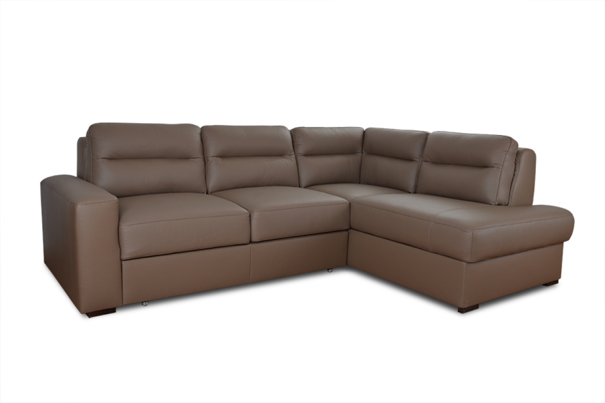 Kožená rohová sedací souprava Paris rogowka skorzana 