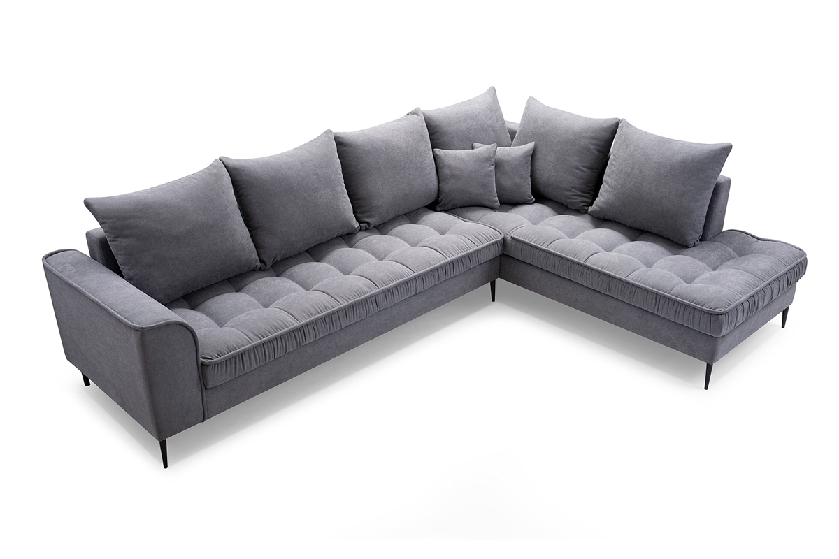 Rohová sedací souprava Lena - prošívaná Rohová sedací souprava pikowany 