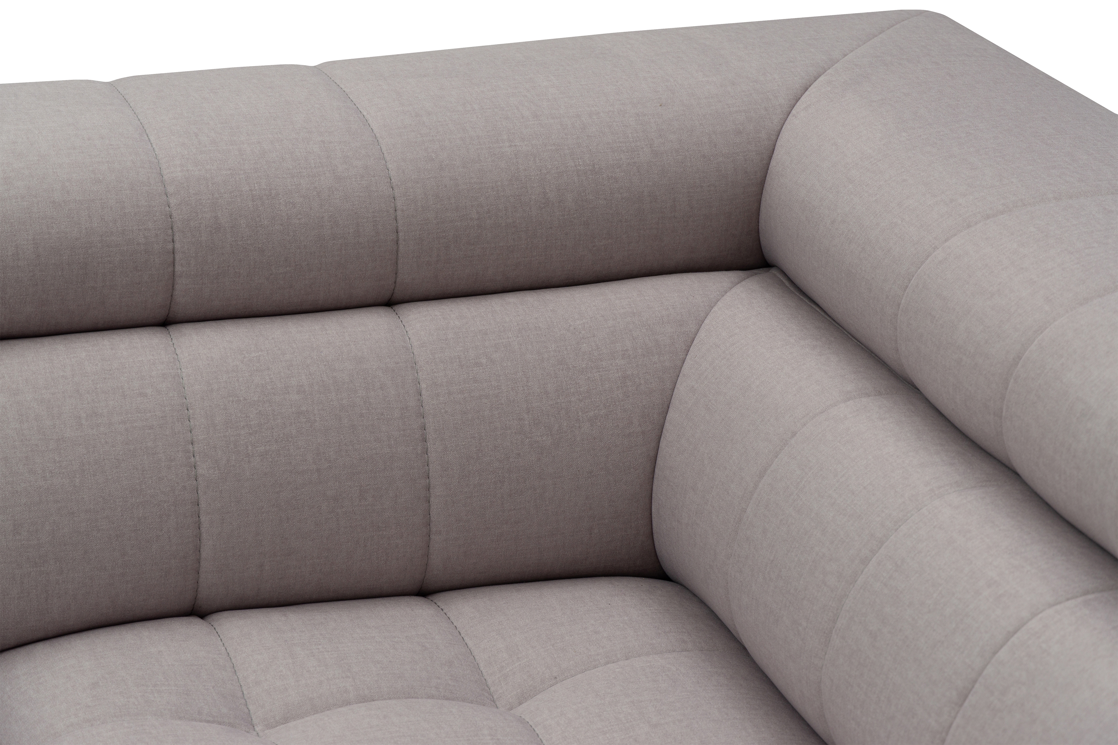 Rohová sedacia súprava Valoris L pravá s funkciou spania - béžová látka Maya 01 Rohová sedacia súprava pravá strana Valoris L s funkciou spánku - Béžová látka Maya 01