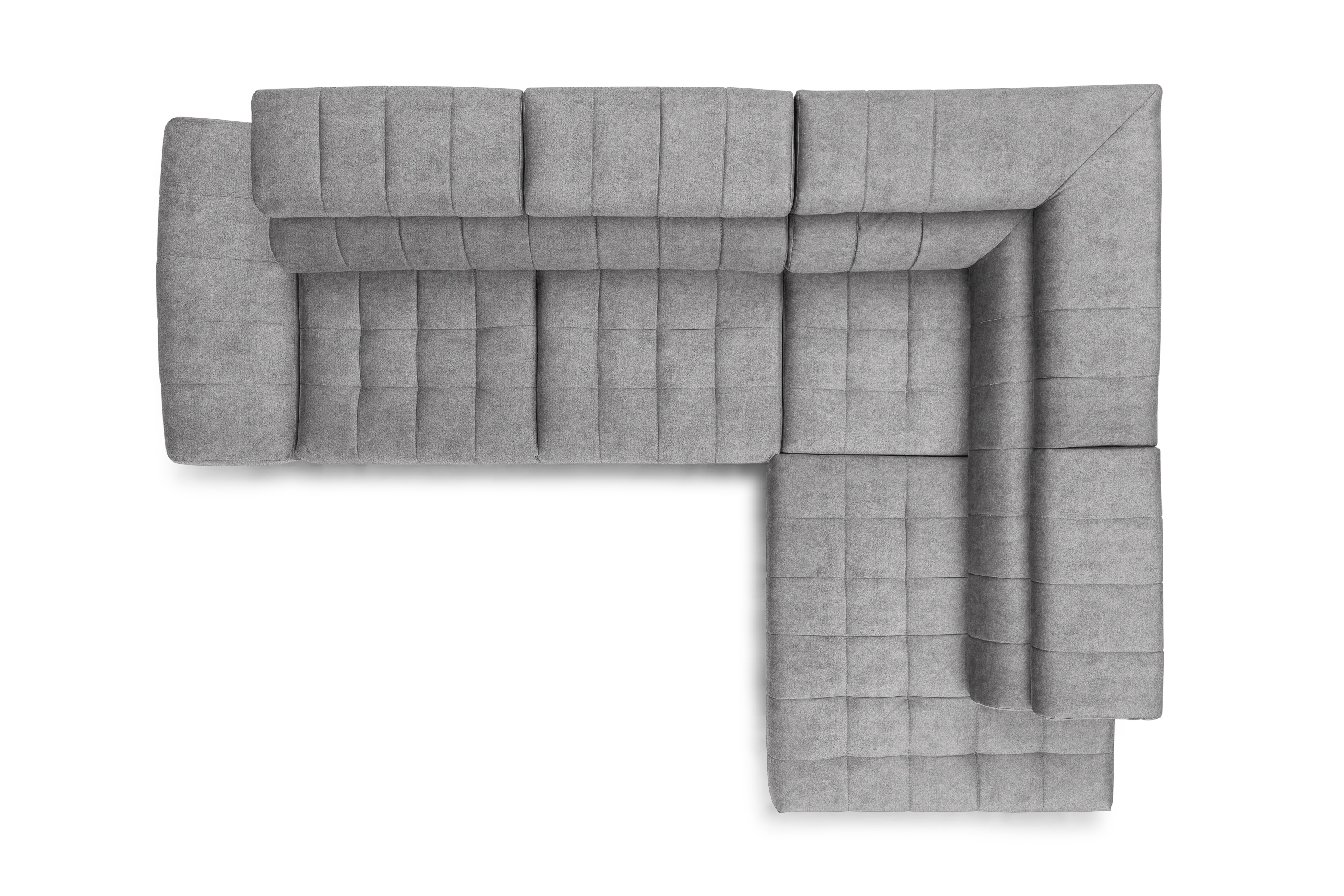 Rohová sedacia súprava Valoris L pravá s funkciou spania - sivý šenil Perfect Harmony 80 Rohová sedacia súprava pravá strana Valoris L s funkciou spania - šedý šenil Perfect Harmony 80