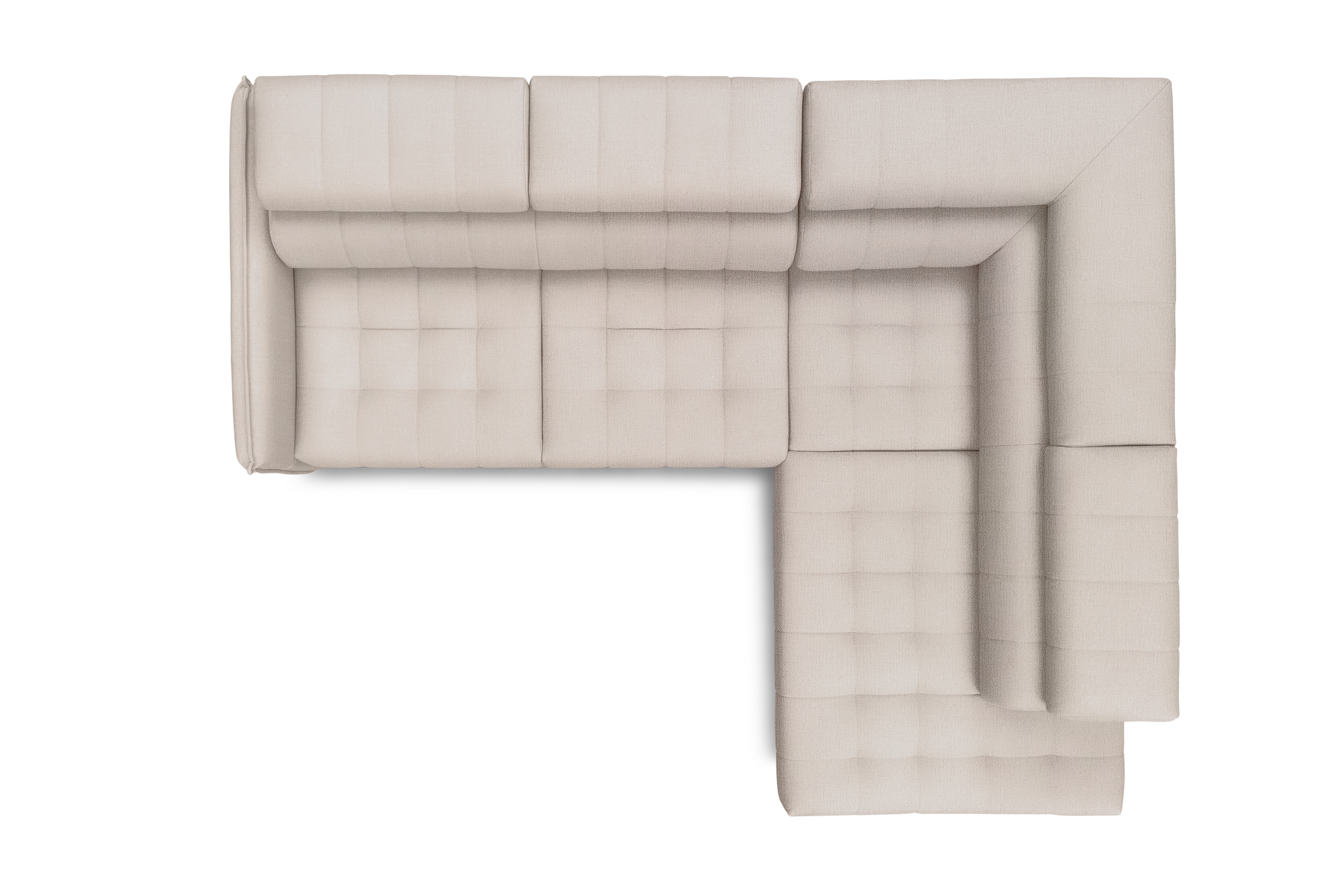 Rohová sedacia súprava Elarias L pravá s funkciou spania - béžový šenil Perfect Harmony 07 Rohová sedacia súprava pravá strana s funkciou spania Elarias L - béžový šenil Perfect Harmony 07