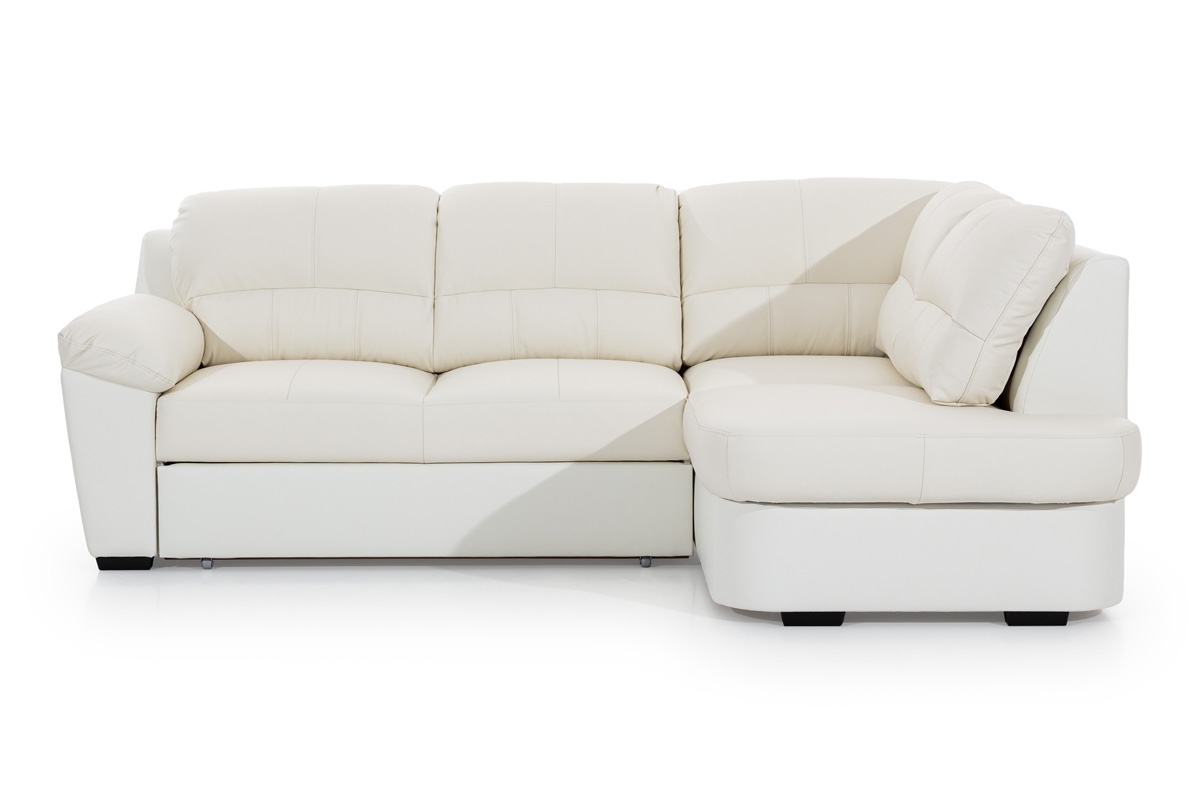 Rohová sedacia súprava Danilo/Vaco - Koža Rohová sedacia súprava rozkladany do obývacej izby Milano - Koža  