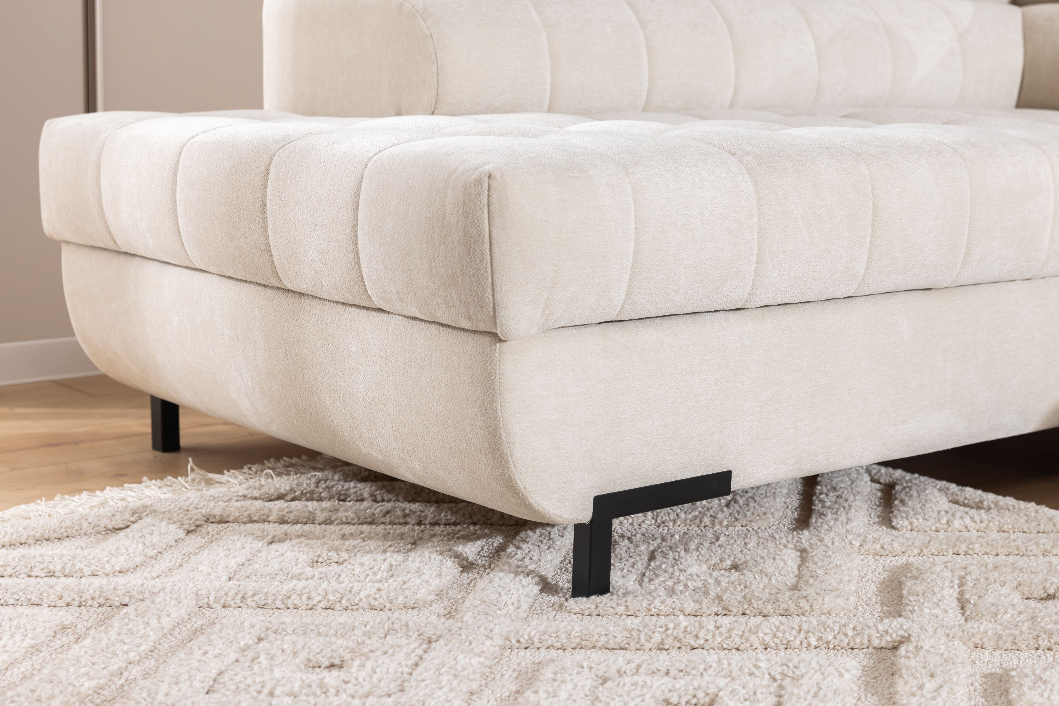 Rozkládací rohová sedací souprava Tyrion L Rohová sedací souprava rozkladany pro obývacího pokoje Tyrion L