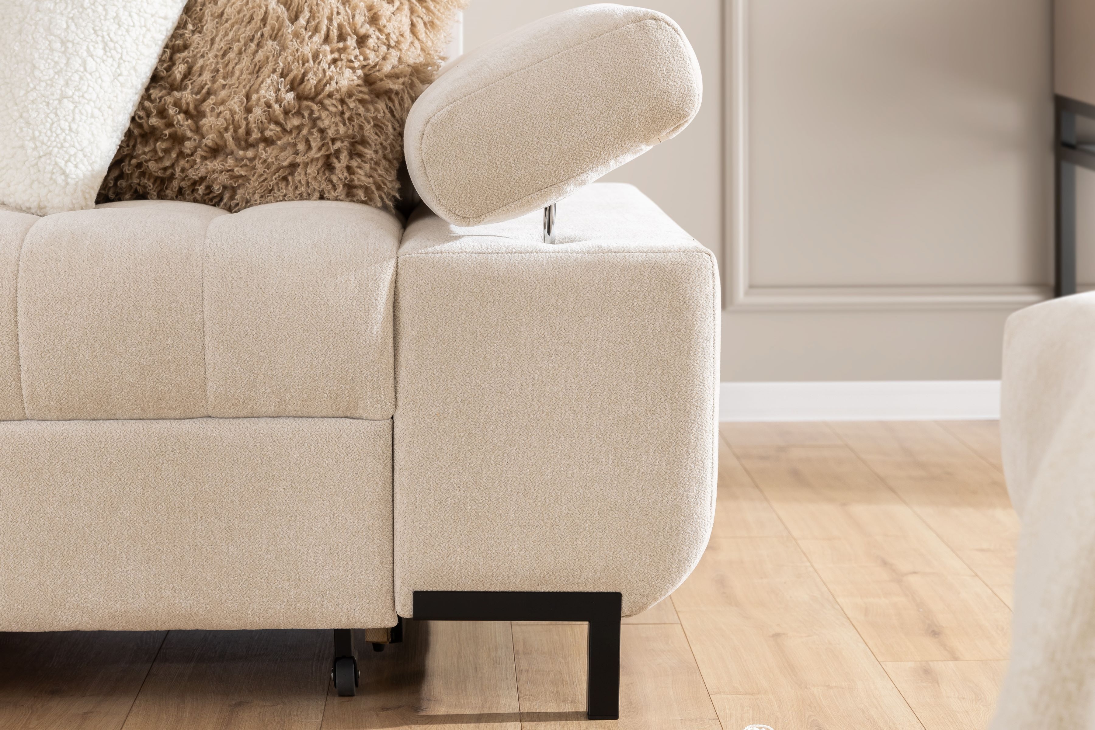 Rozkládací rohová sedací souprava Tyrion L Rohová sedací souprava rozkladany pro obývacího pokoje Tyrion L