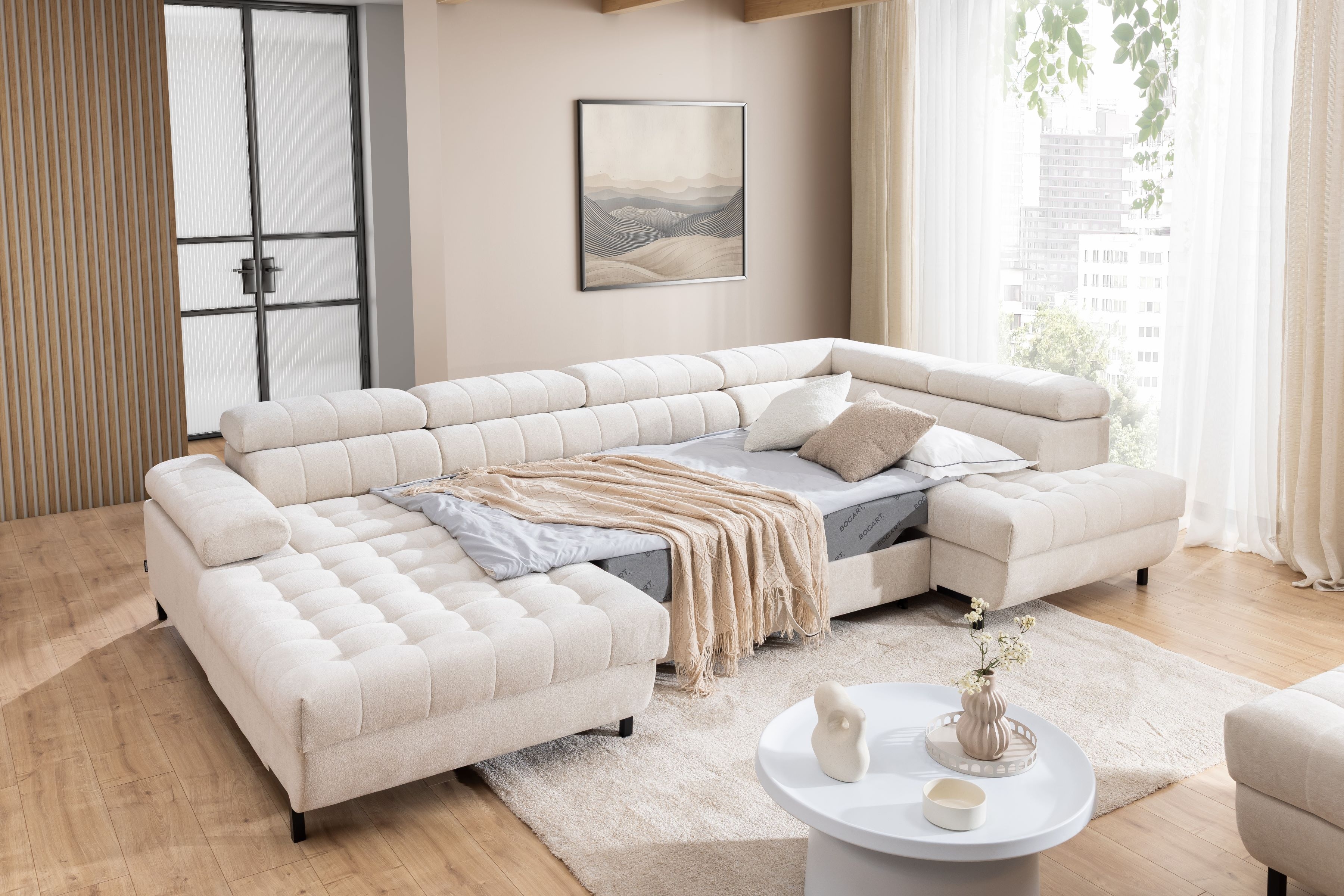 Rozkládací rohová sedací souprava Tyrion U II Rohová sedací souprava rozkladany pro obývacího pokoje Tyrion U II