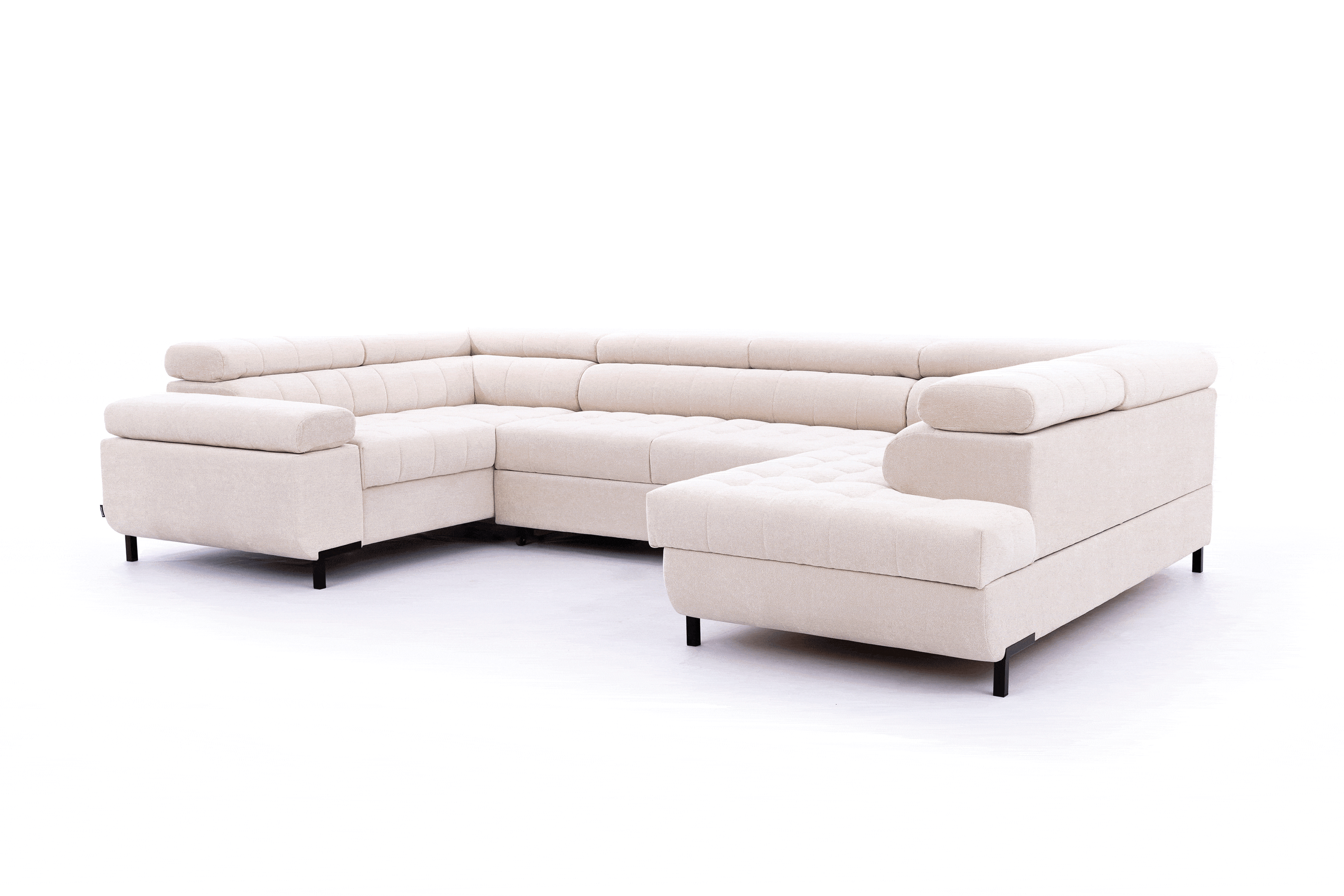 Rozkládací rohová sedací souprava Tyrion U Rohová sedací souprava rozkladany pro obývacího pokoje Tyrion U