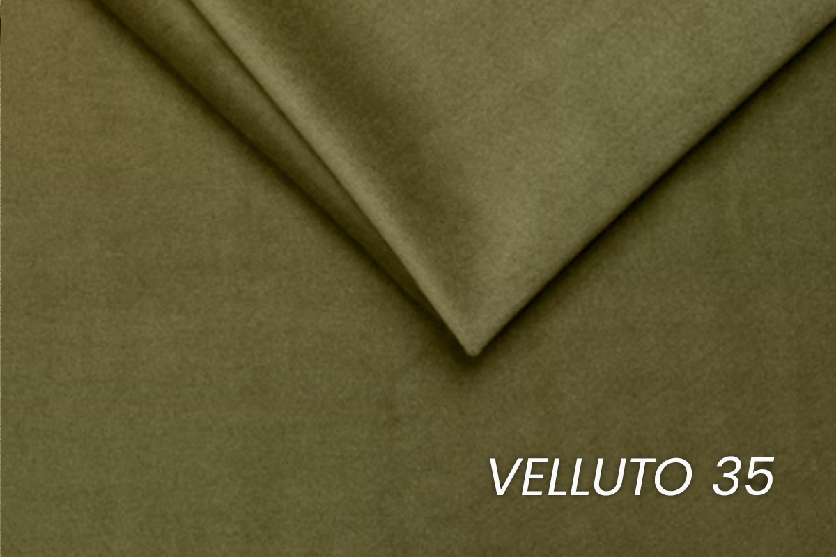 Rohová sedacia súprava Magnelio L ľavá elektrická s rozkladacou funkciou - zelený zamat Velluto 35 Rohová sedacia súprava rozkladany Magnelio L s elektricky výsuvným sedákem Ľavá strana - Zelený velúr Velluto 35 