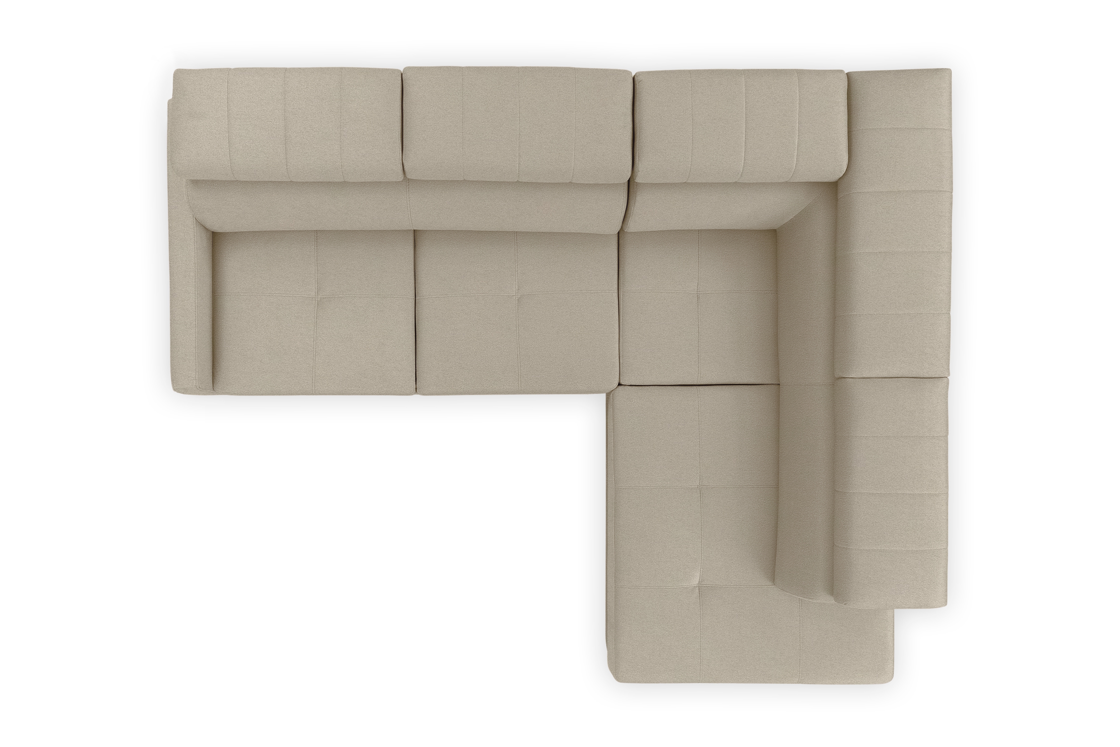 Rozkládací rohová sedací souprava Taremo L pravá – krémová Ado 1601 Halva Rohová sedací souprava Taremo L rozkládací pravá - kremowa plecionka Ado 1601 Halva