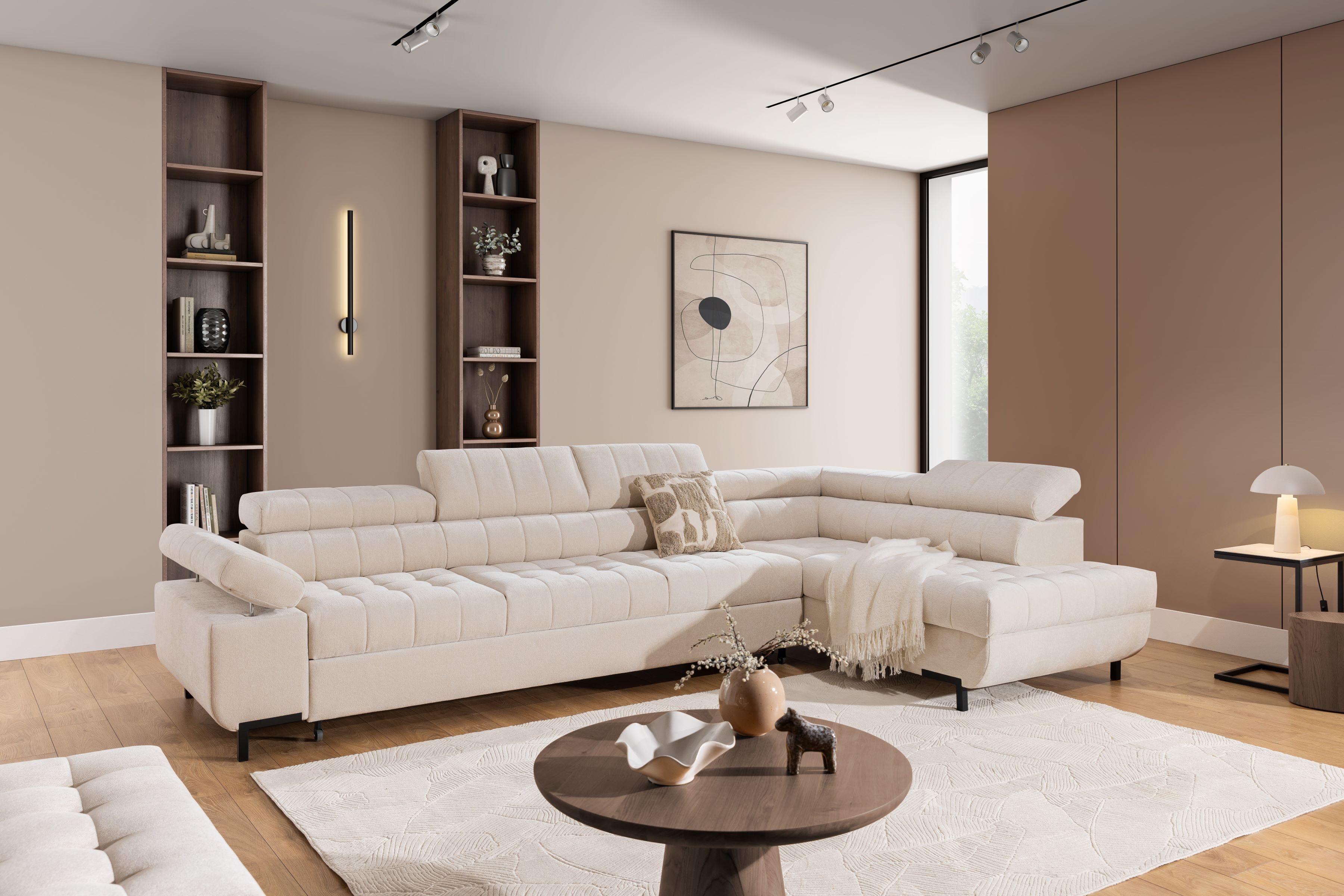 Rozkládací rohová sedací souprava Tyrion Maxi Rohová sedací souprava Tyrion Maxi rozkládací