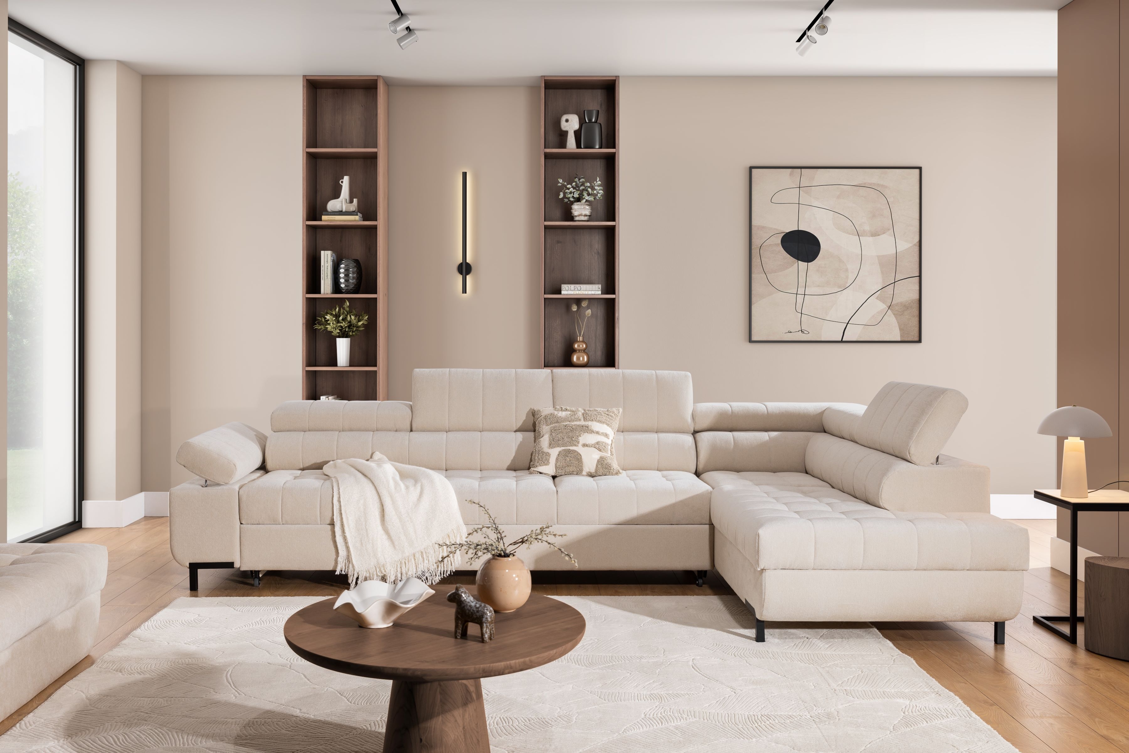 Rozkládací rohová sedací souprava Tyrion Maxi Rohová sedací souprava Tyrion Maxi rozkládací